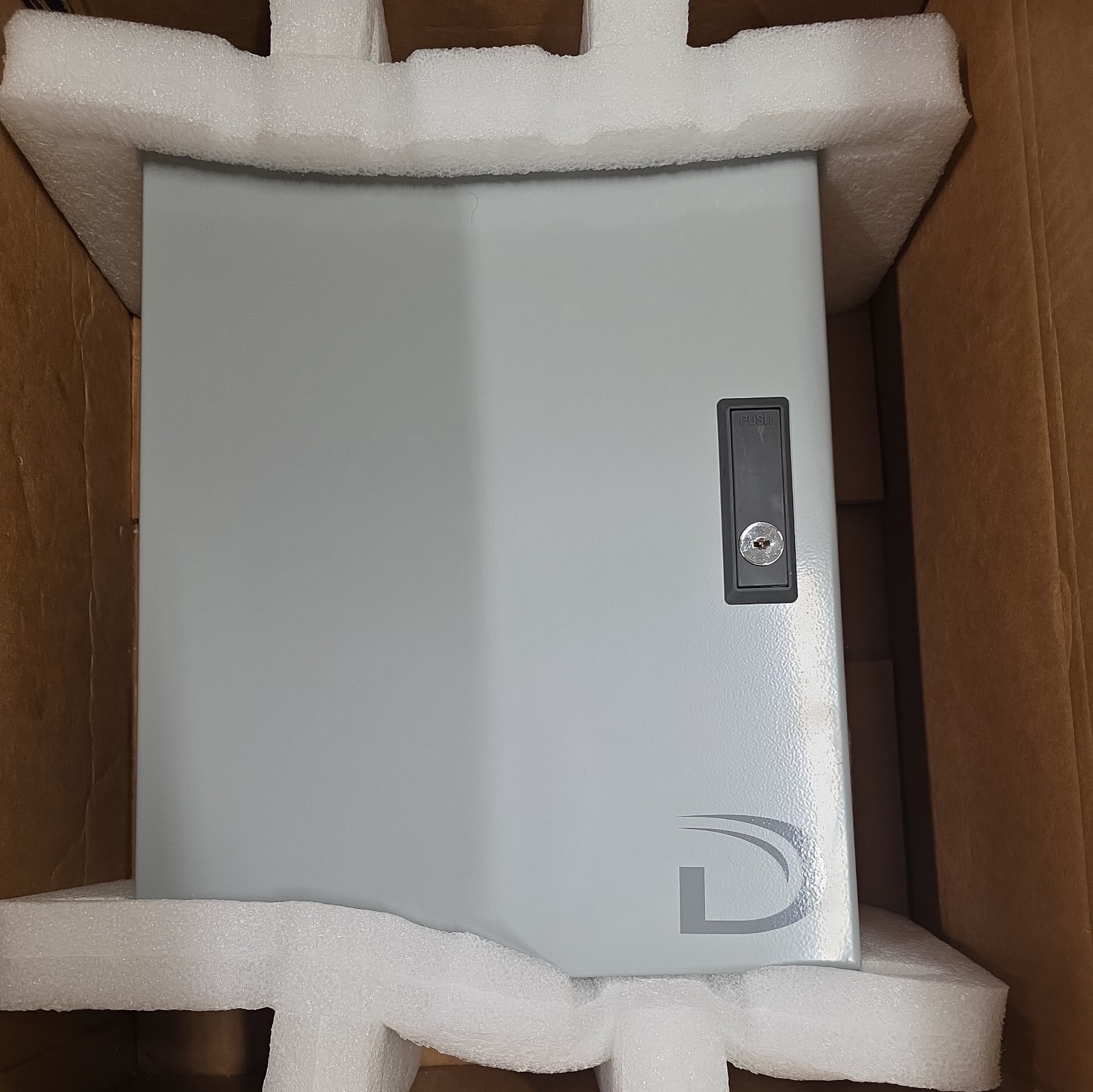 Douglas Lighting Controls LitePak 2 Dialog Panel Flush Mount Gray DLP2-8R-FM