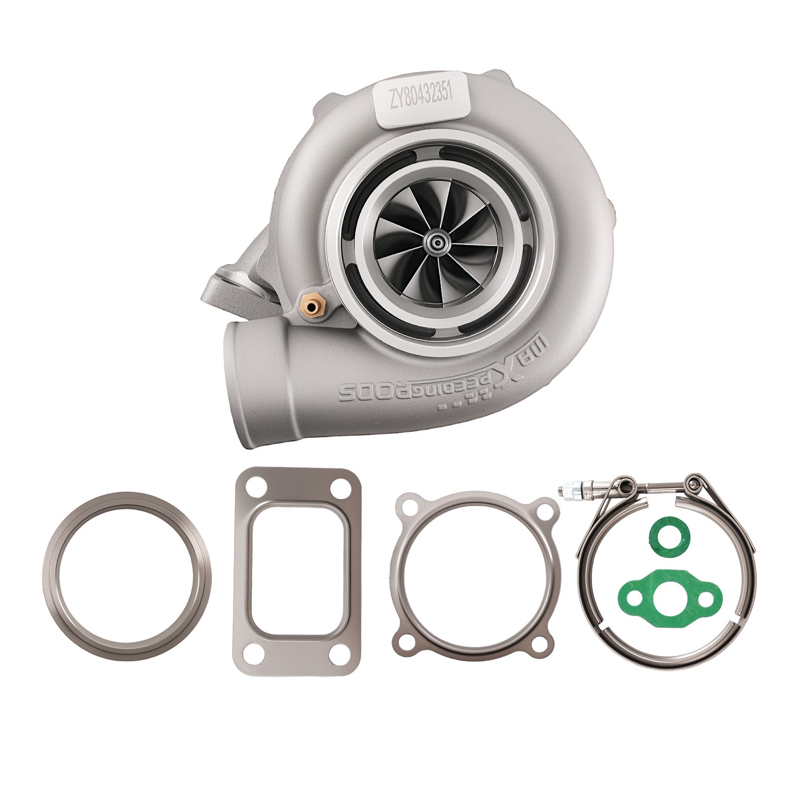 Upgrade Billet T3 V-Band GT3582 GT35 A/R .70  A/R .63 Turbo Up to 600HP