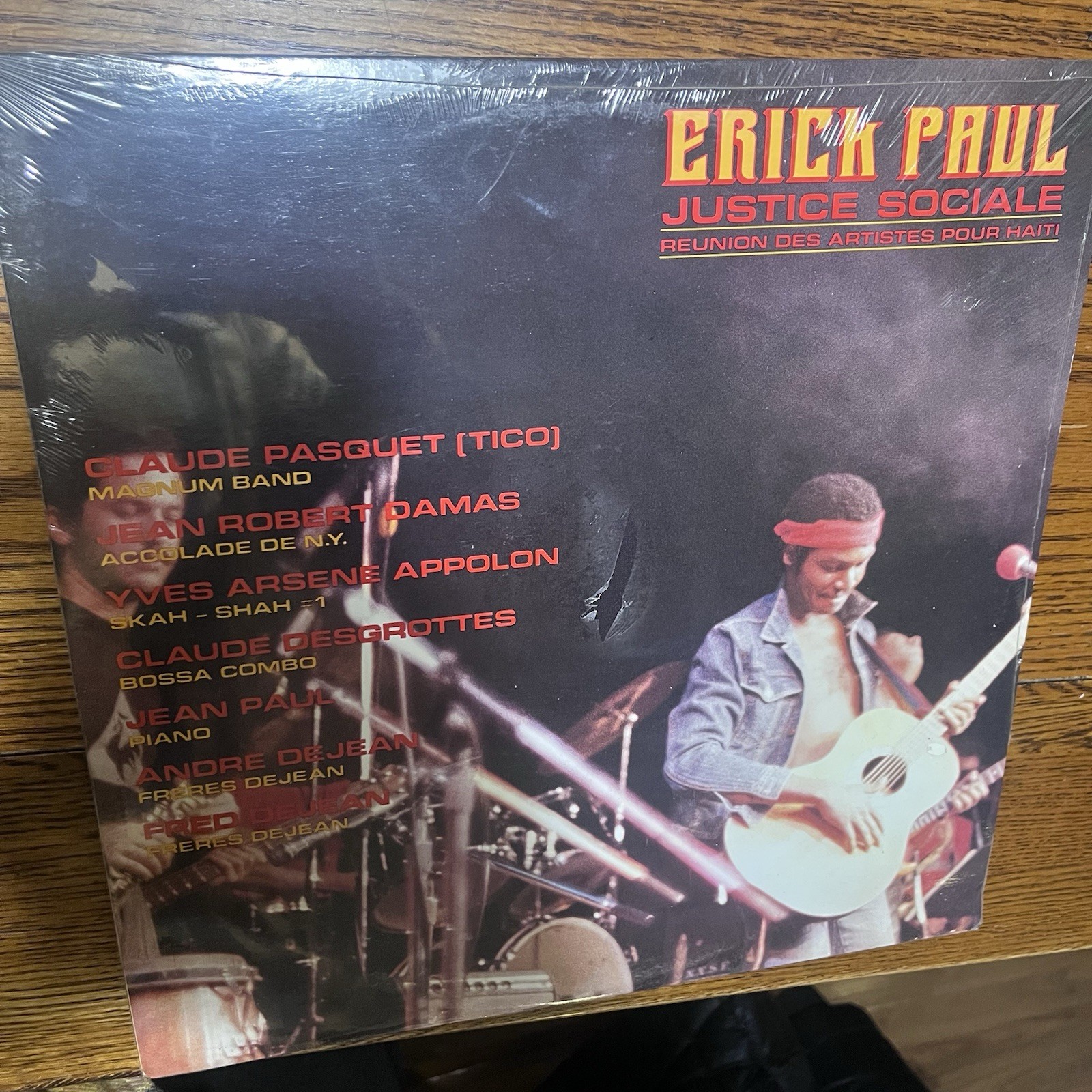 Erick Paul Justice Sociale Vinyl LP New Sealed
