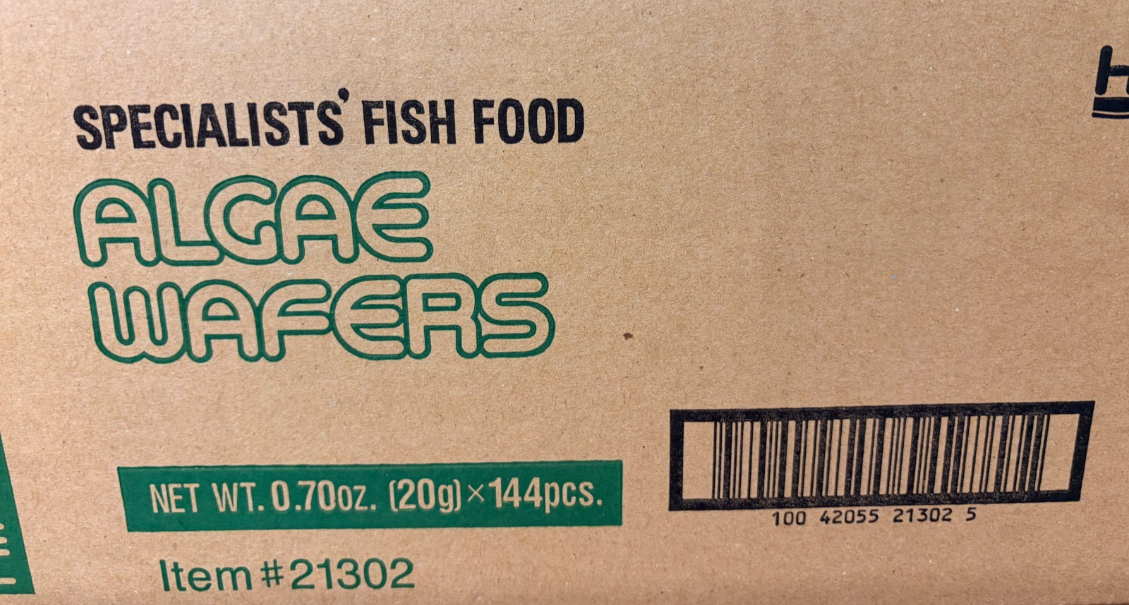 Hikari Algae Wafers 0.70 oz 20g CASE 144 Packs Tropical Fish Food 21302