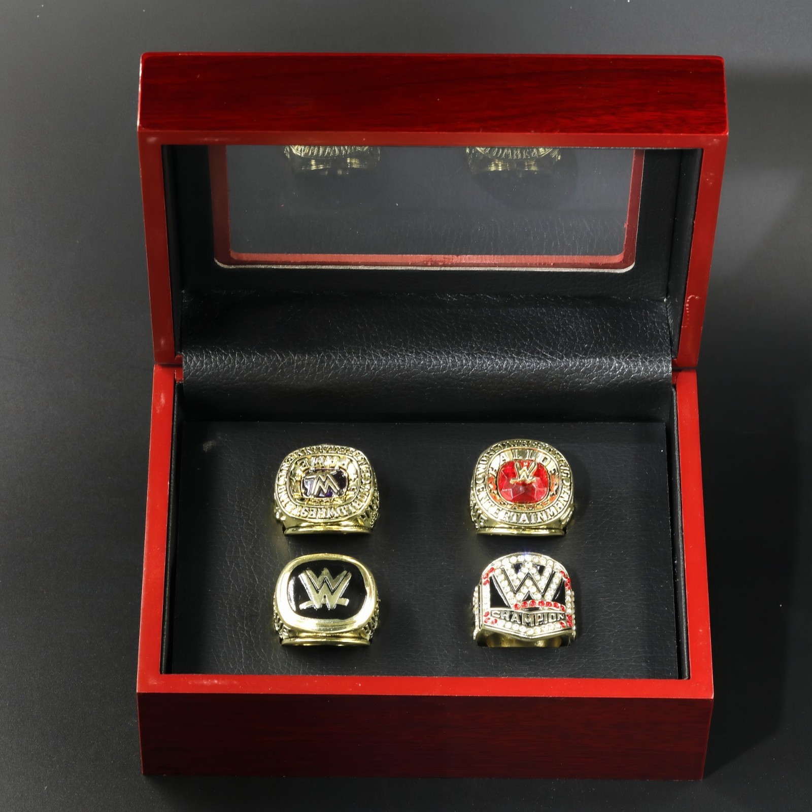 2016 WWE World Wrestling Hall Of Fame Championship Ring Set with Box