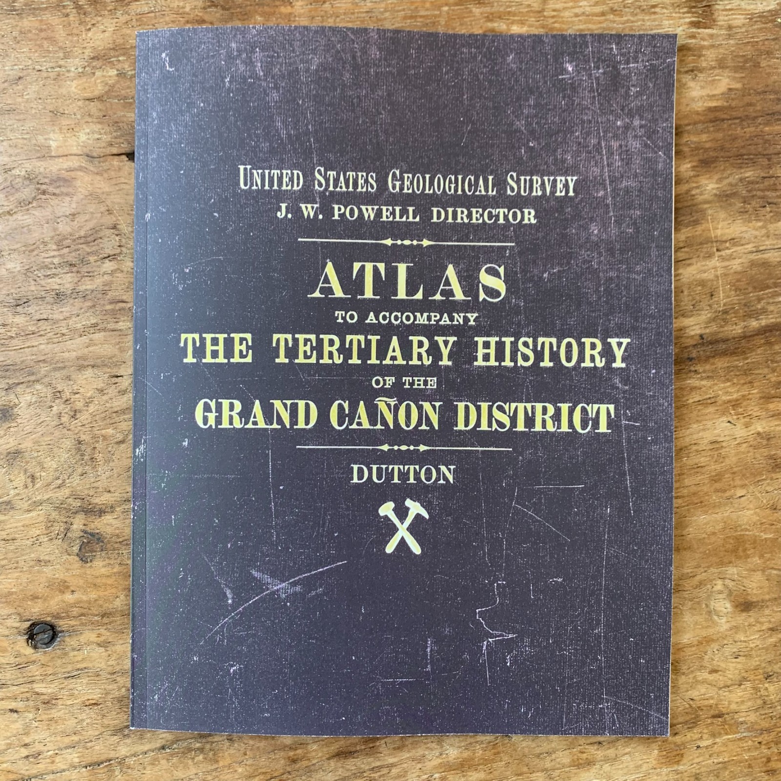 1882 Atlas To Accompany The Monograph On Tertiary History Of The Grand Canyon