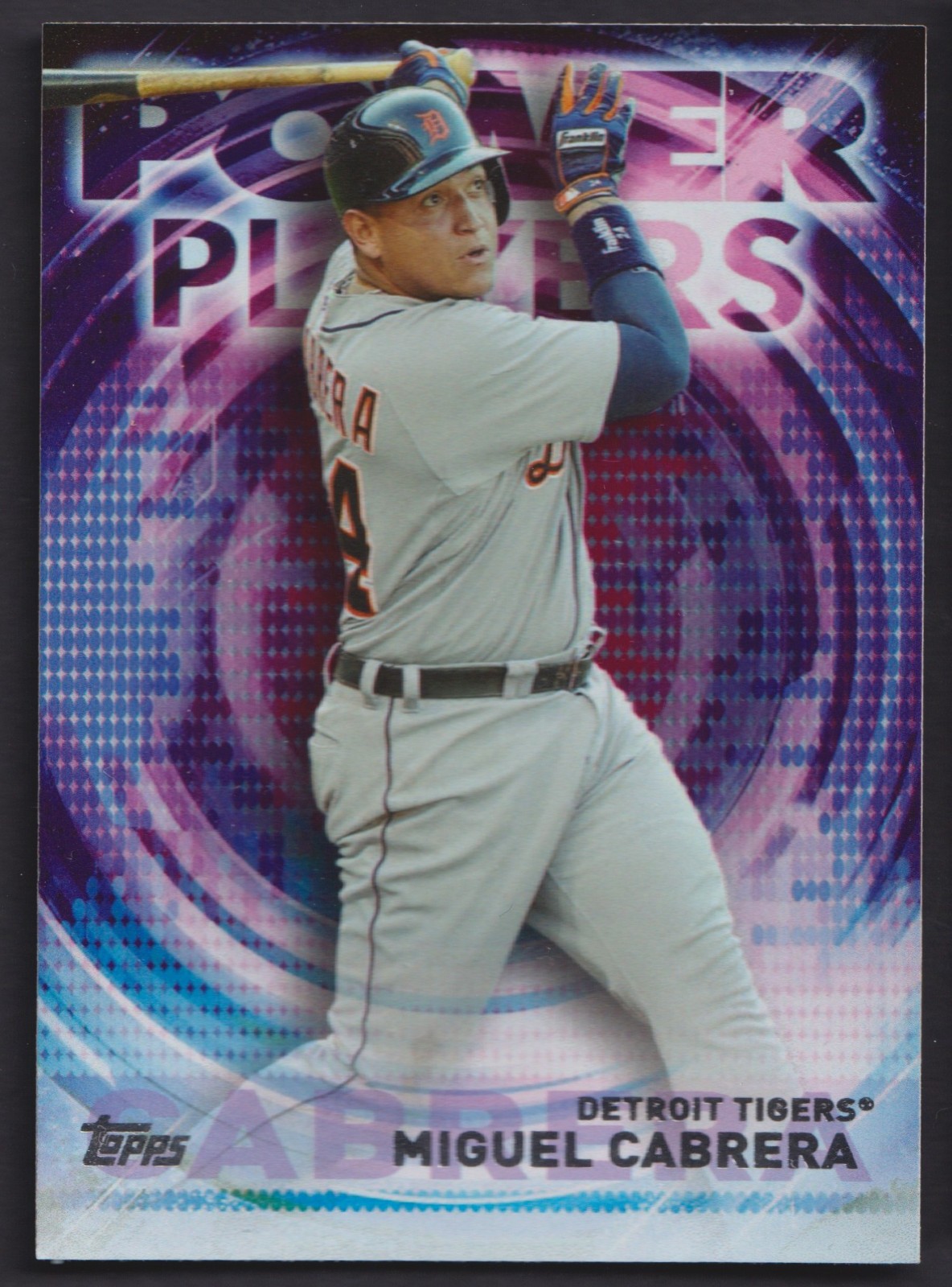 2014 TOPPS UPDATE - MIGUEL CABRERA - POWER PLAYERS INSERT - #PPA-MC 2014 TOPPS UPDATE - MIGUEL CABRERA - POWER PLAYERS INSERT - #PPA-MC