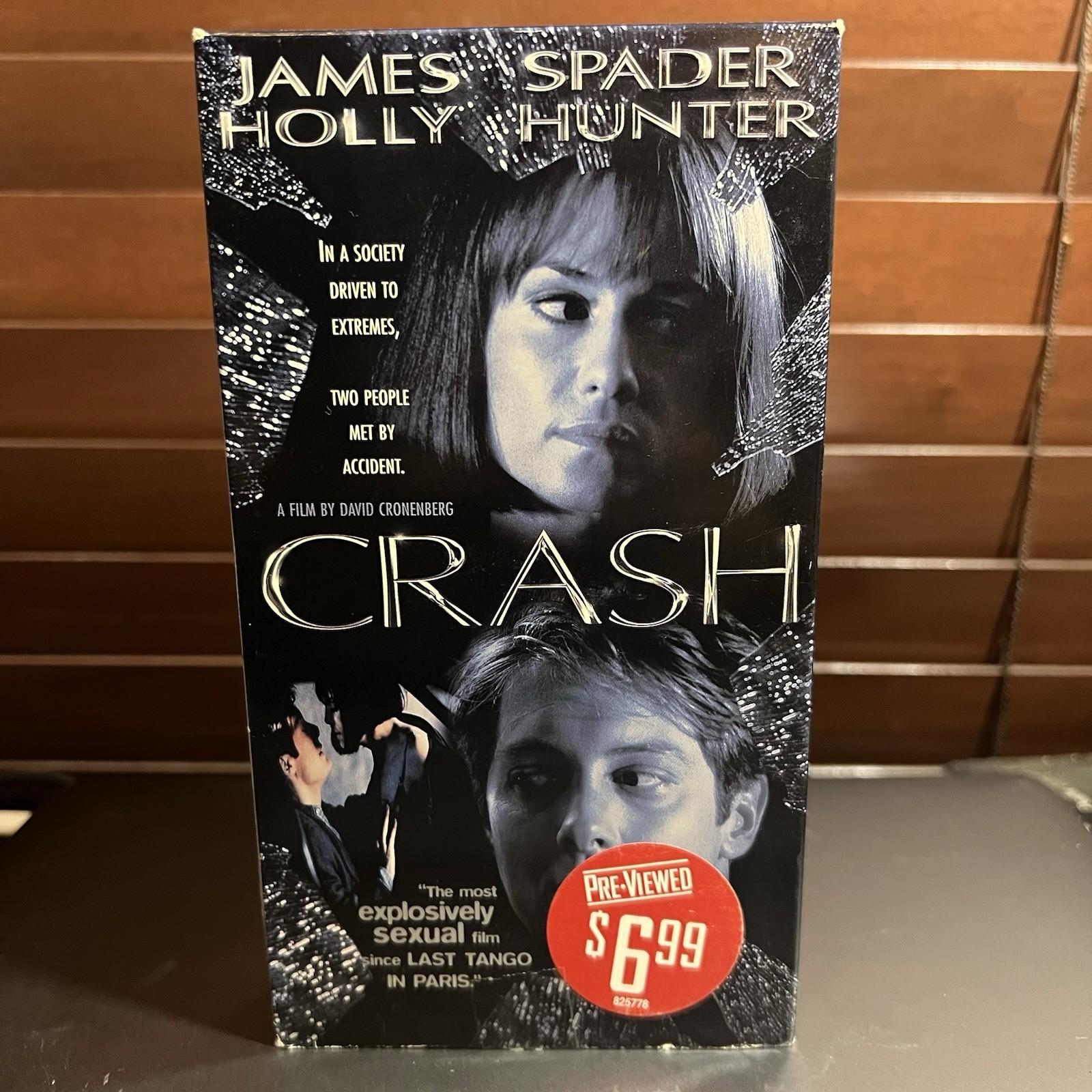 Crash (VHS 1996) David Cronenberg James Spader Holly Hunter Cult Classic R Rated Crash (VHS 1996) David Cronenberg James Spader Holly Hunter Cult Classic R Rated