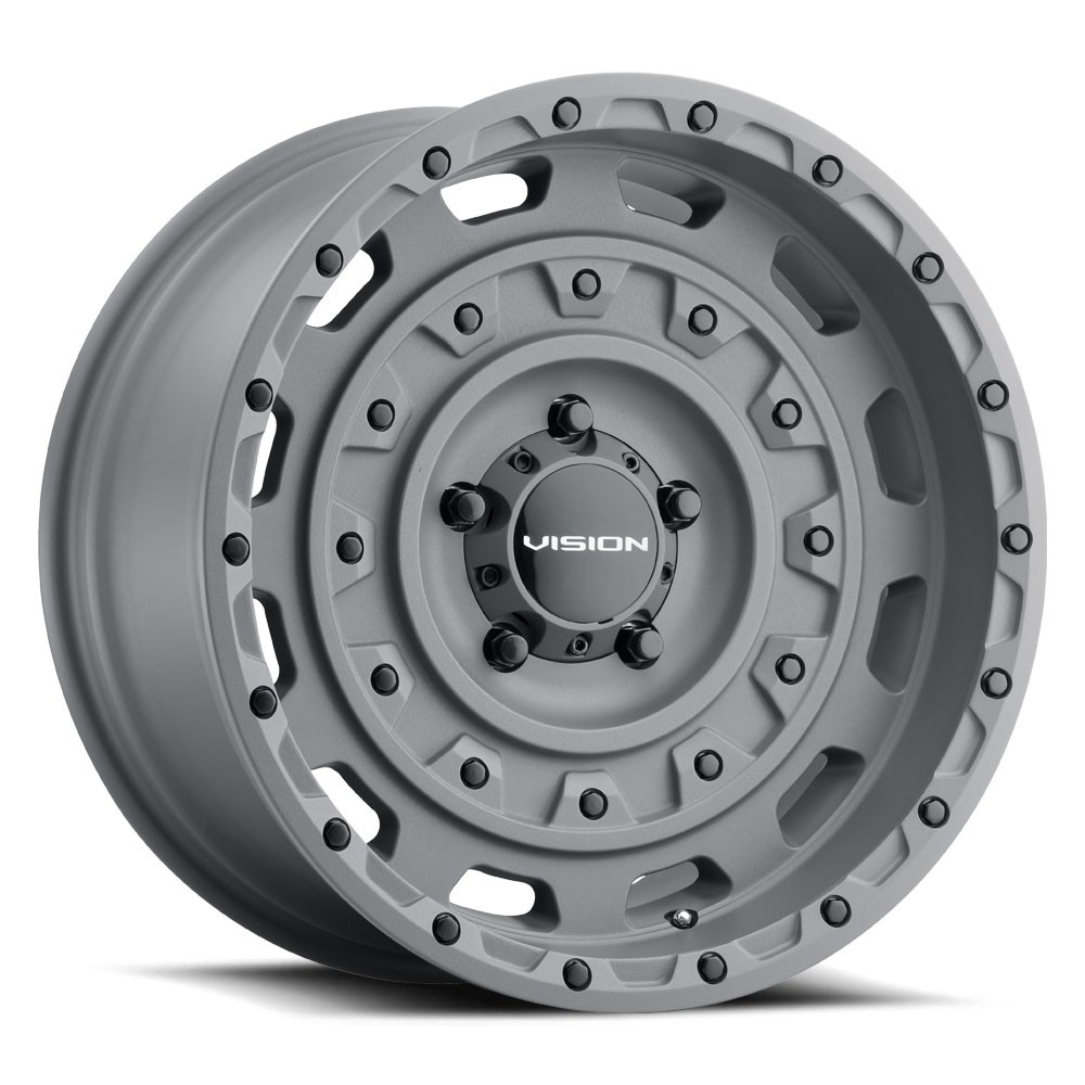 One 17x10 Vision 403 Tactical 8x170 -25 Gunmetal Wheel Rim 125.2 One 17x10 Vision 403 Tactical 8x170 -25 Gunmetal Wheel Rim 125.2