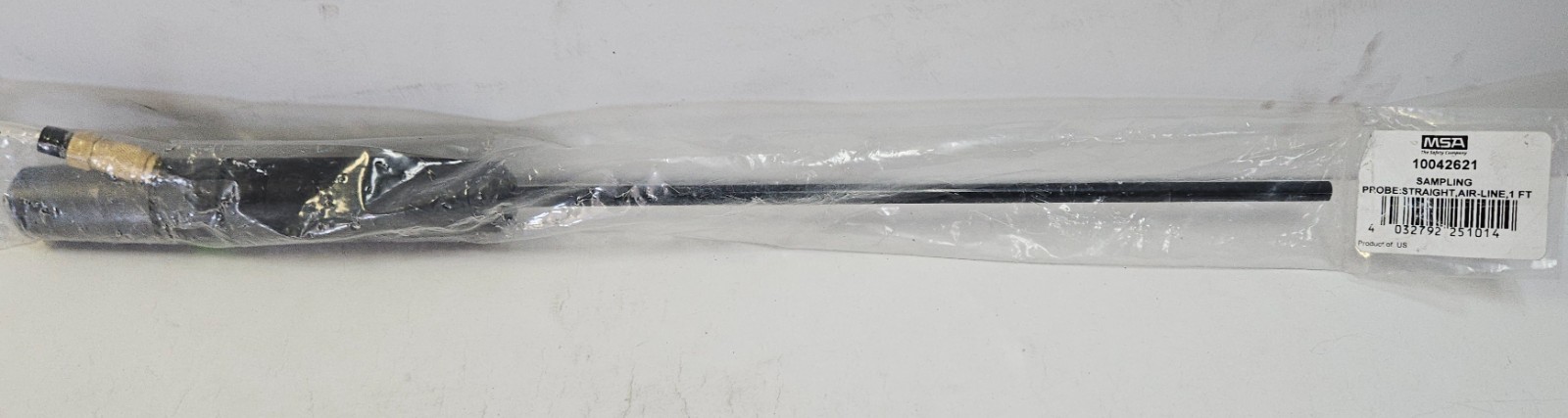 MSA 10042621 Straight Air Line Sampling Probe 1 Ft Portable Gas Detector NEW