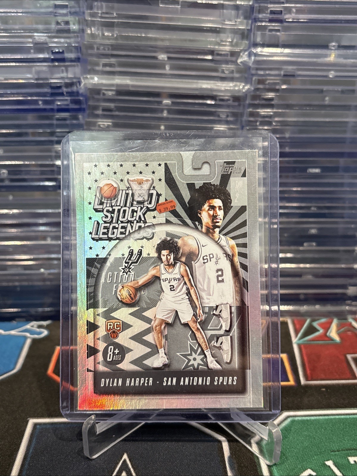 2025-26 Topps - Limited Stock Legends Dylan Harper #LST-2 (RC) 2025-26 Topps - Limited Stock Legends Dylan Harper #LST-2 (RC)