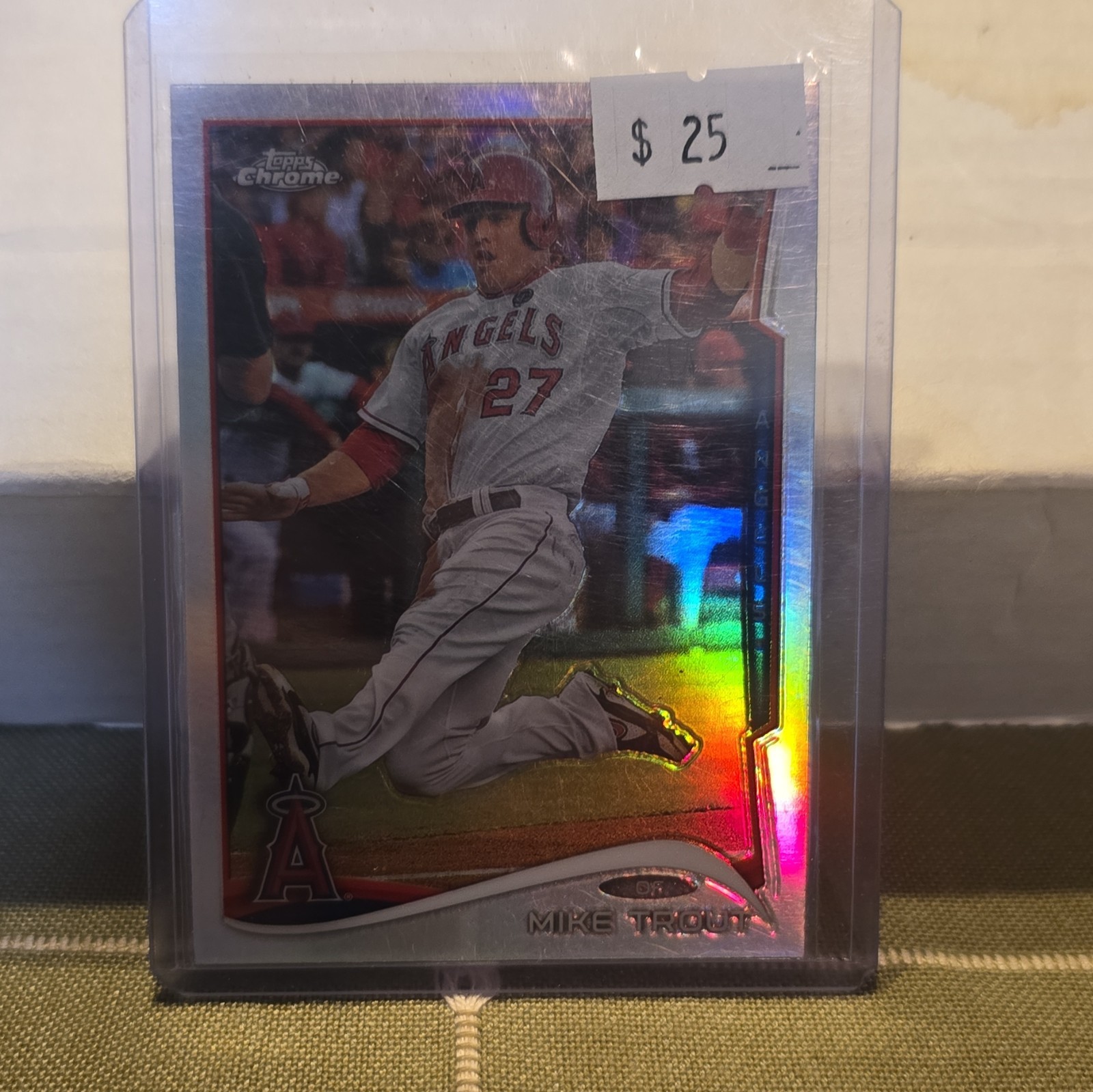 2014 Topps Chrome - Mike Trout #1 Refractor 2014 Topps Chrome - Mike Trout #1 Refractor