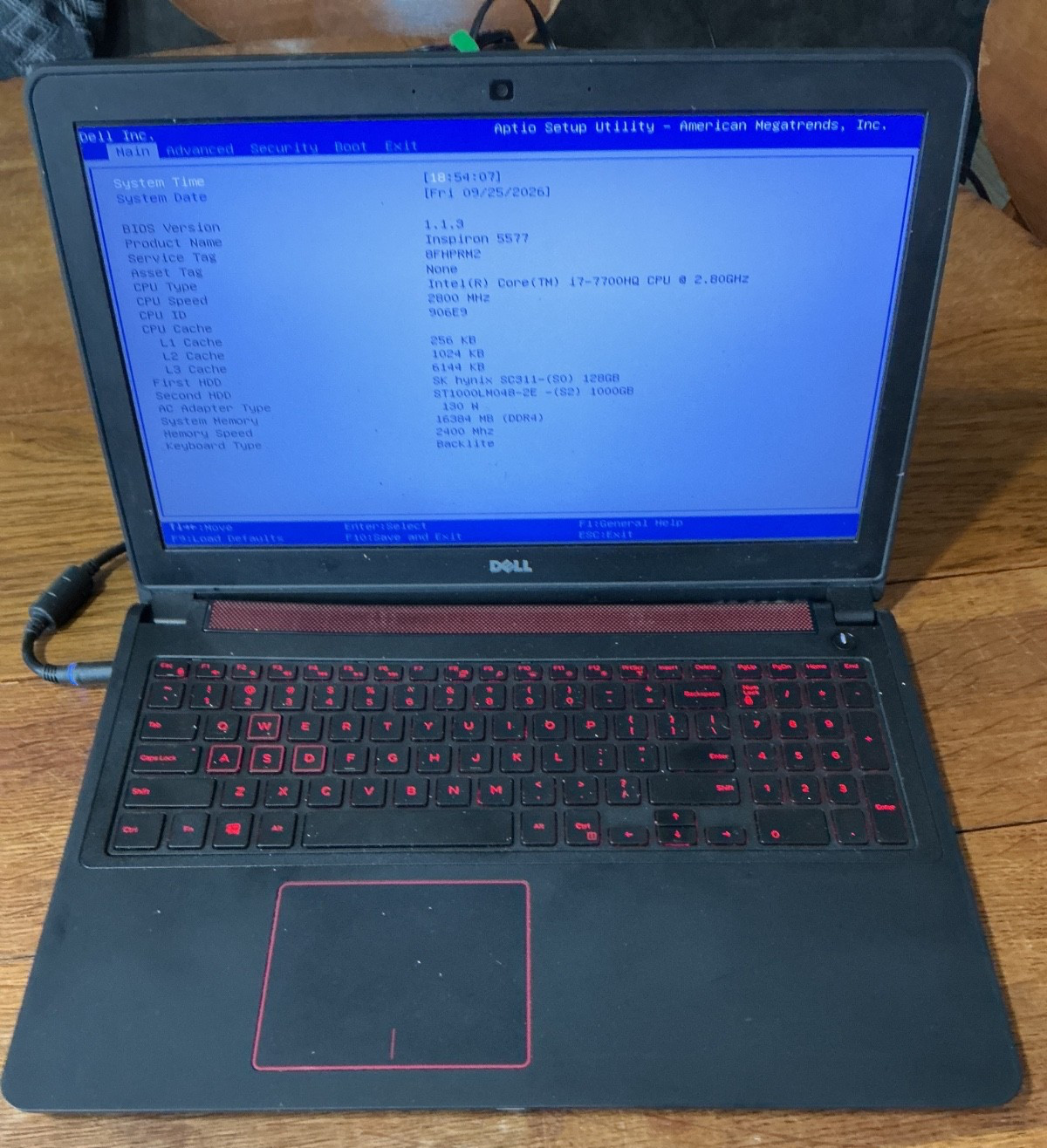 Dell Inspiron 5577 15.6