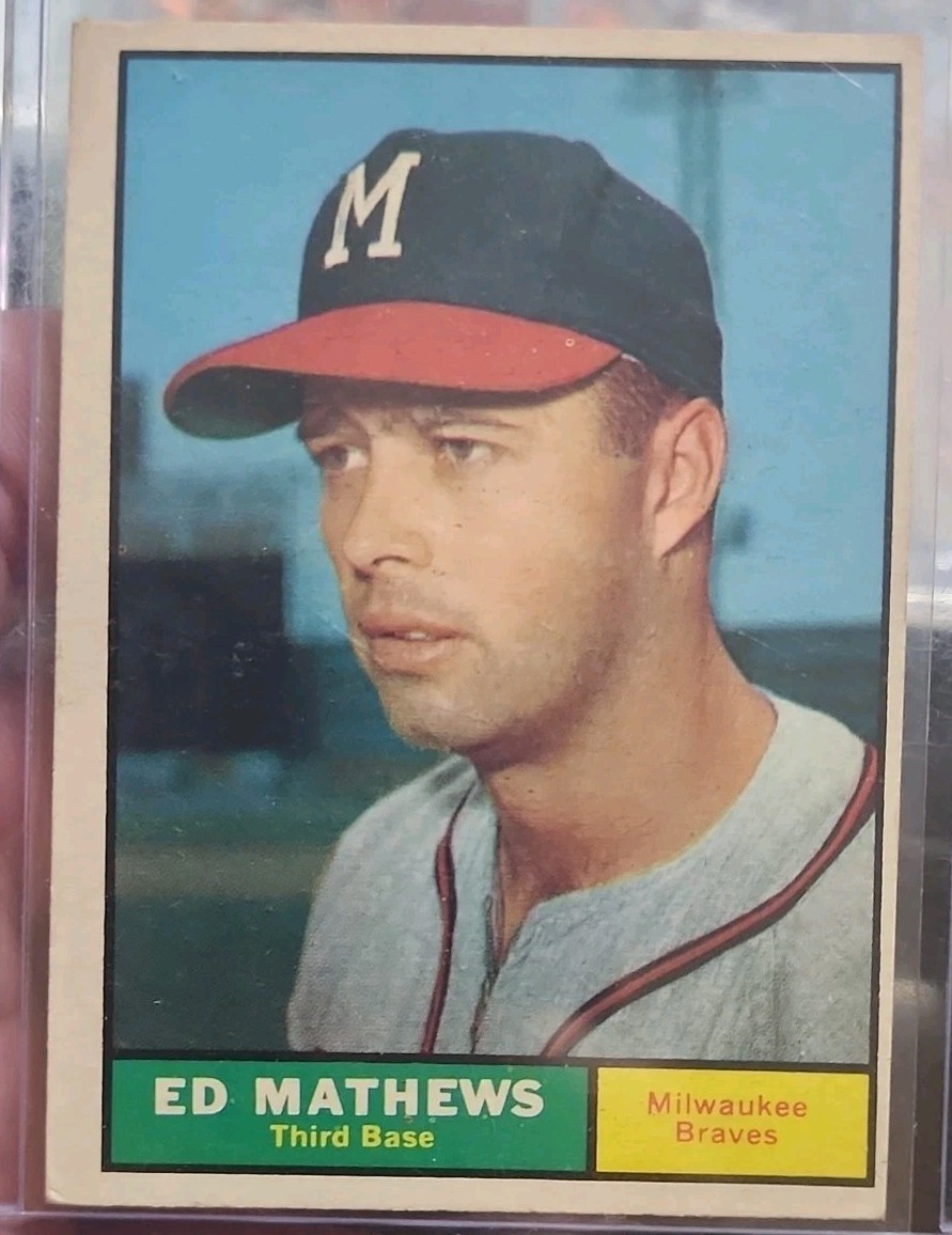 1961 Topps - Eddie Mathews #120 1961 Topps - Eddie Mathews #120