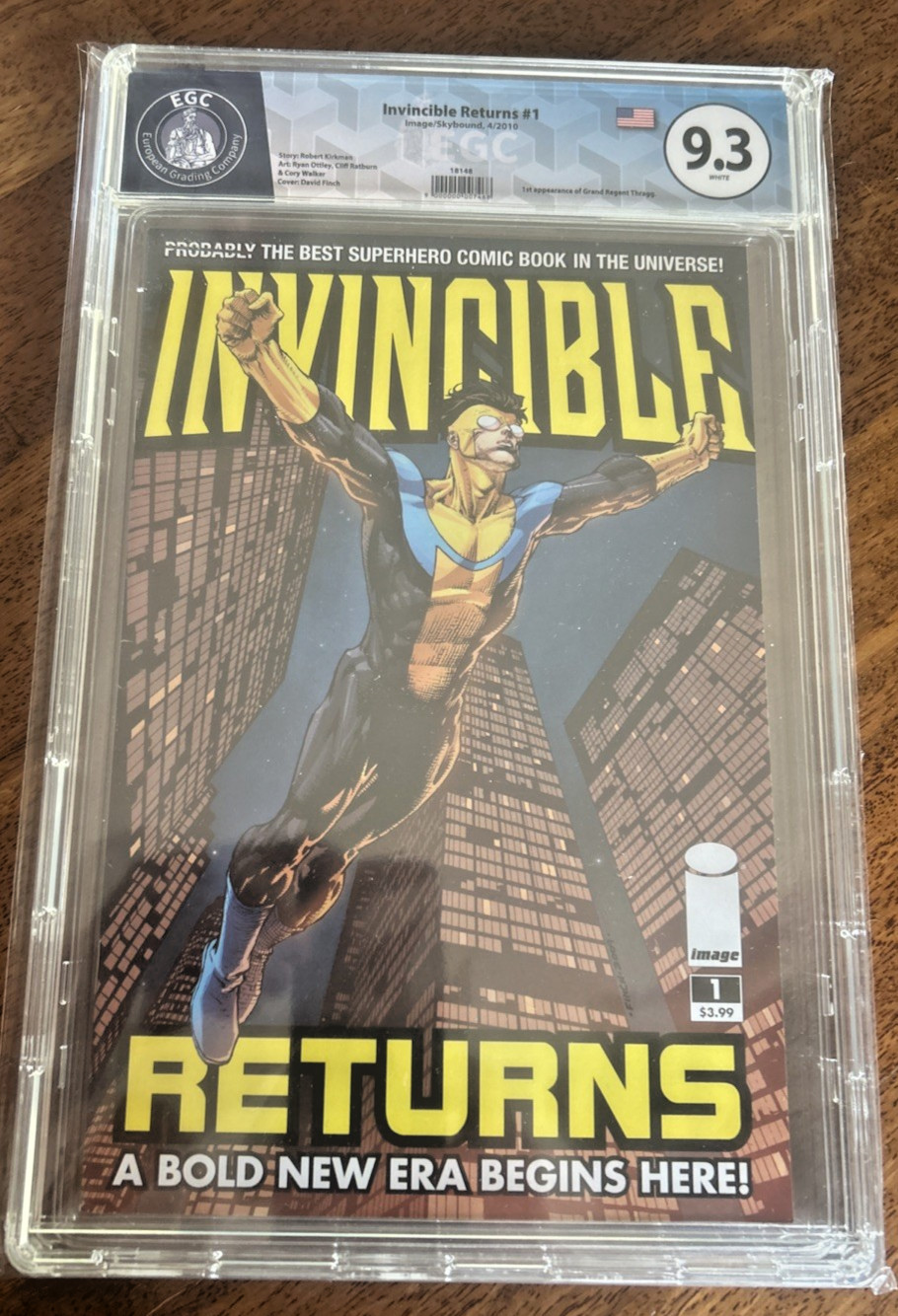 Invincible Returns #1 - Image Comics 2010 EGC 9.3 1st appearance of Grand Regent