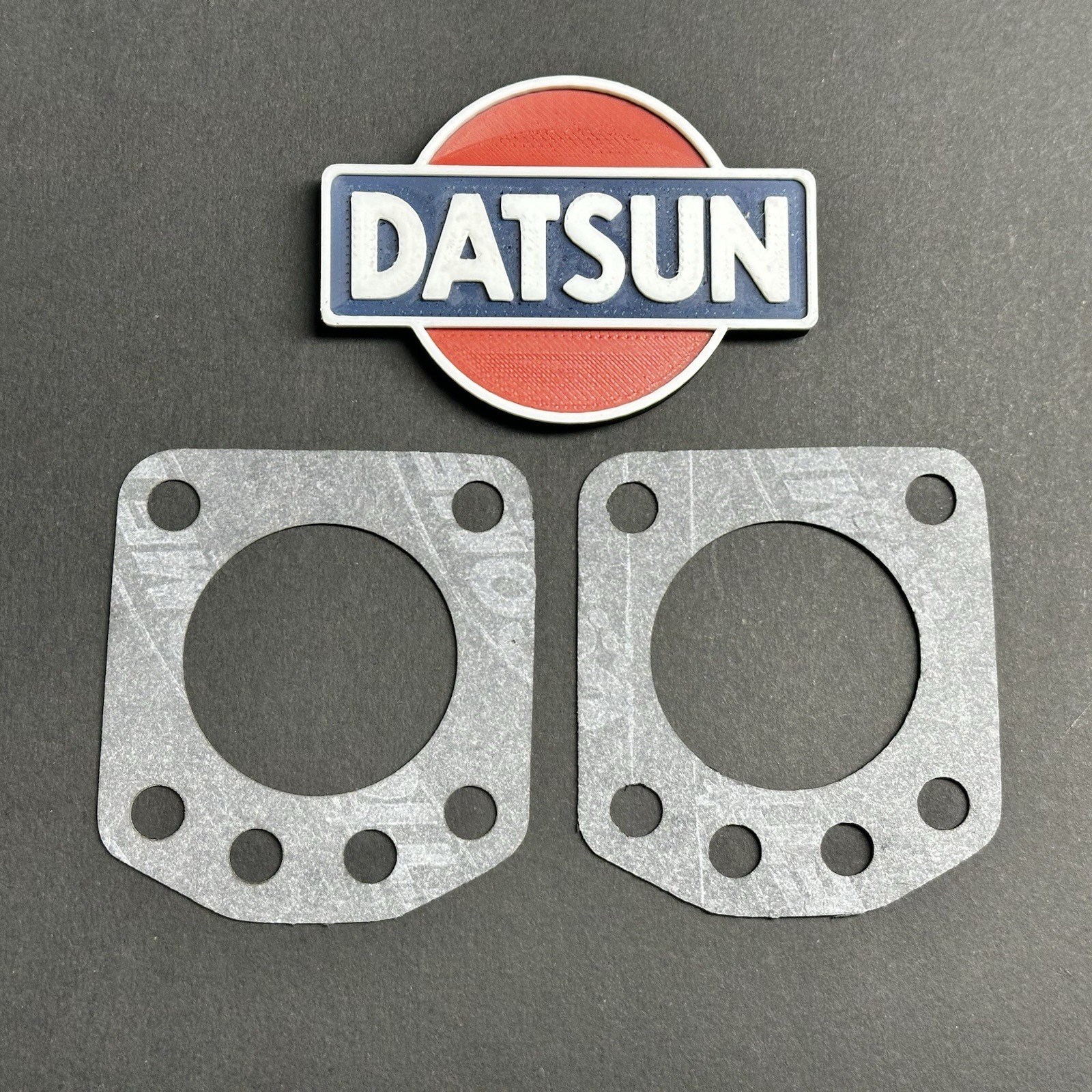 1972-73 E88 Datsun 240z Carburetor Spacer Insulator Base Gaskets Pair x2 USA 1972-73 E88 Datsun 240z Carburetor Spacer Insulator Base Gaskets Pair x2 USA
