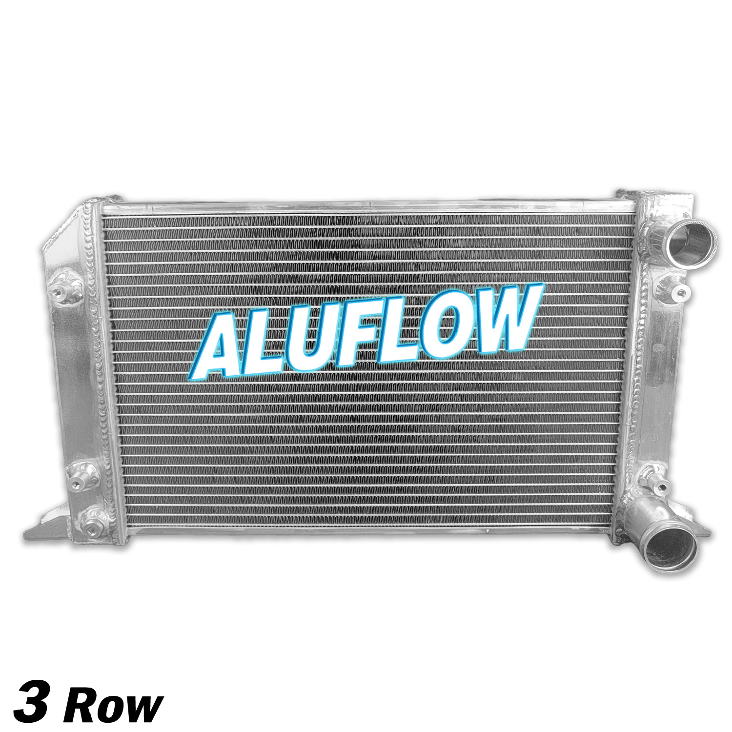Cooling Crossflow Radiator Fit VW Scirocco / Pro Stock Style Full Aluminum 3Row