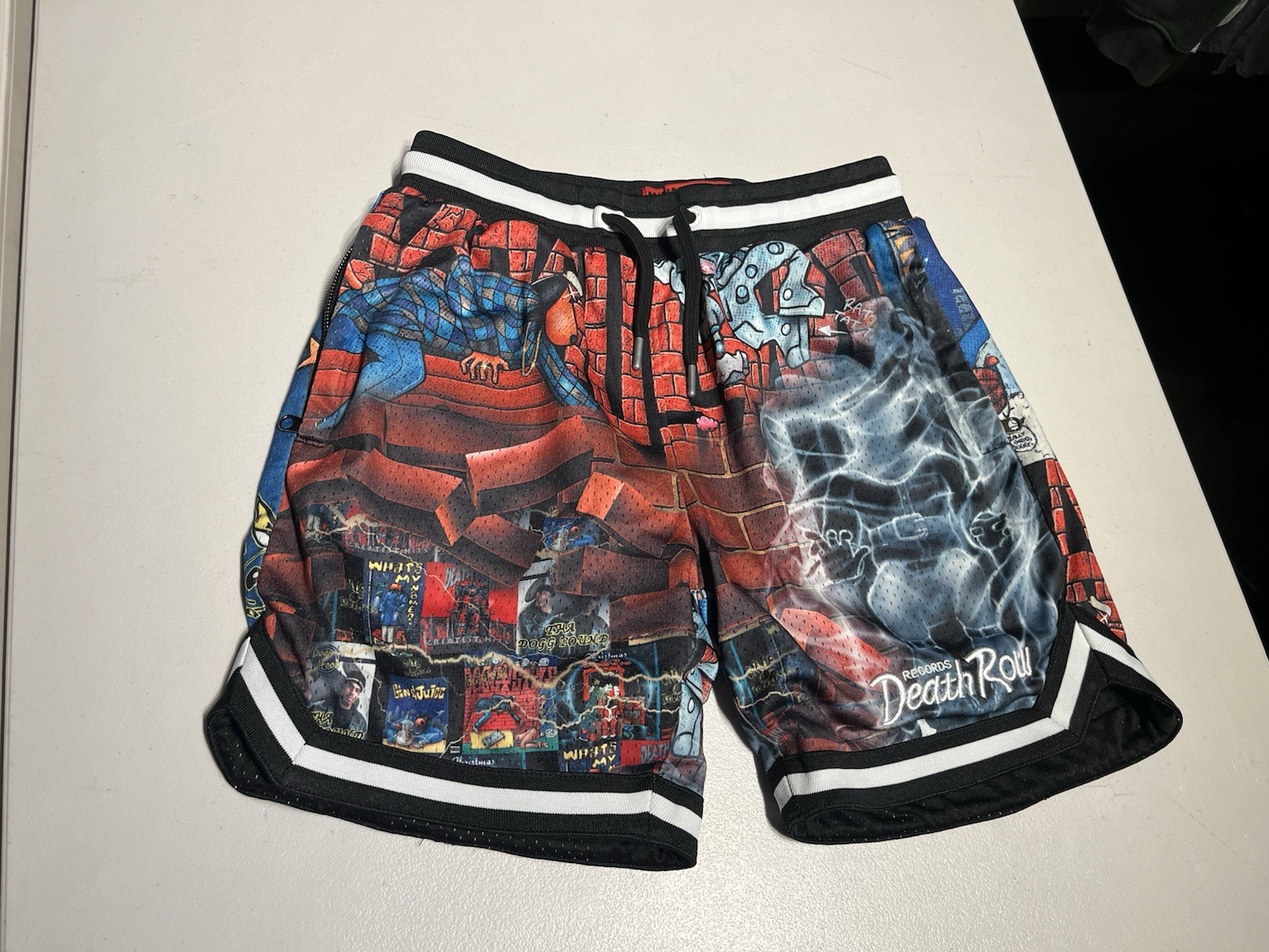 Shoe Palace Death Row Records Shorts Men’s Small Rap Snoop Dogg Basketball Gym
