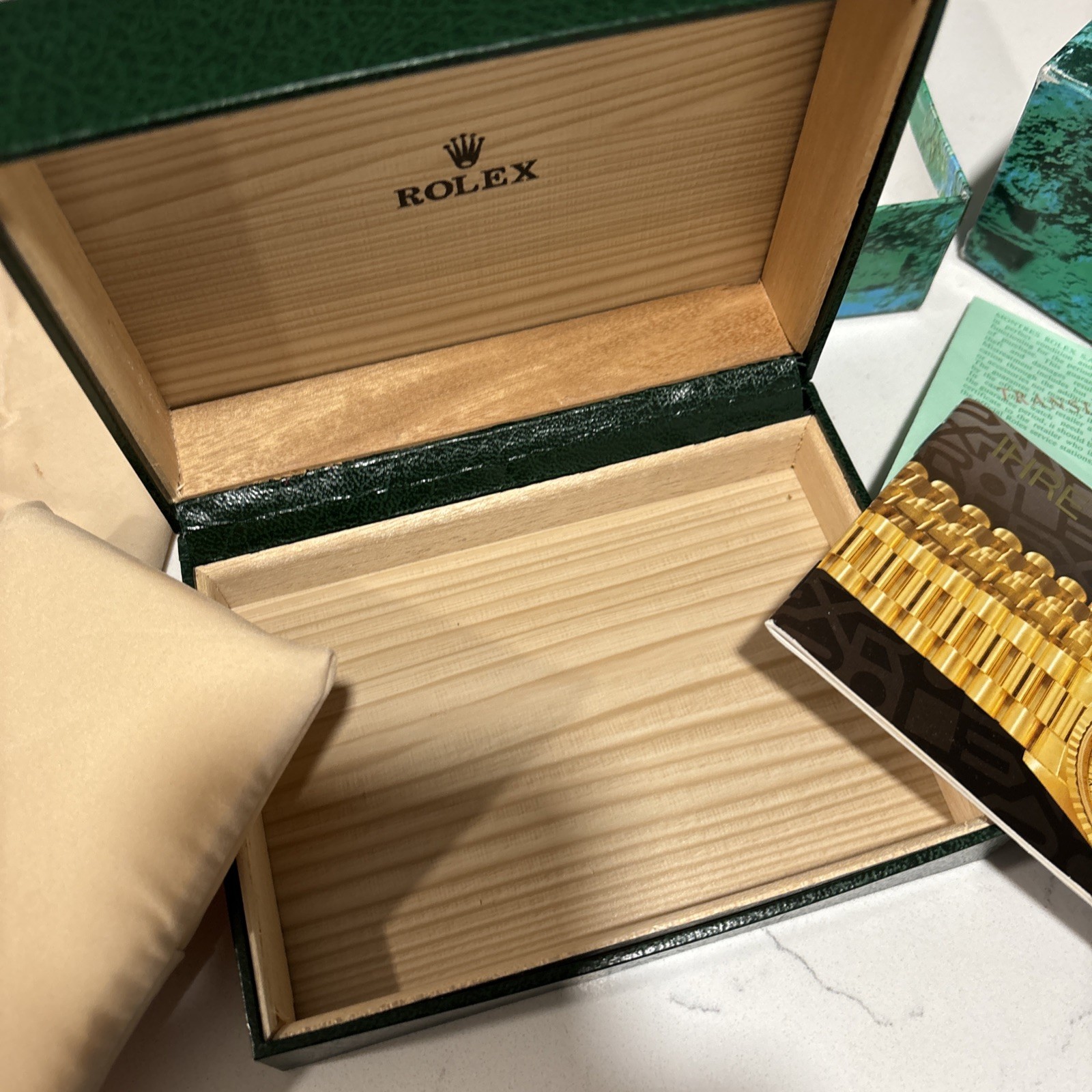 100% Genuine Vintage Rolex Datejust Box FULL Booklets Booklet As Seen In Pc 100% Genuine Vintage Rolex Datejust Box FULL Booklets Booklet As Seen In Pc