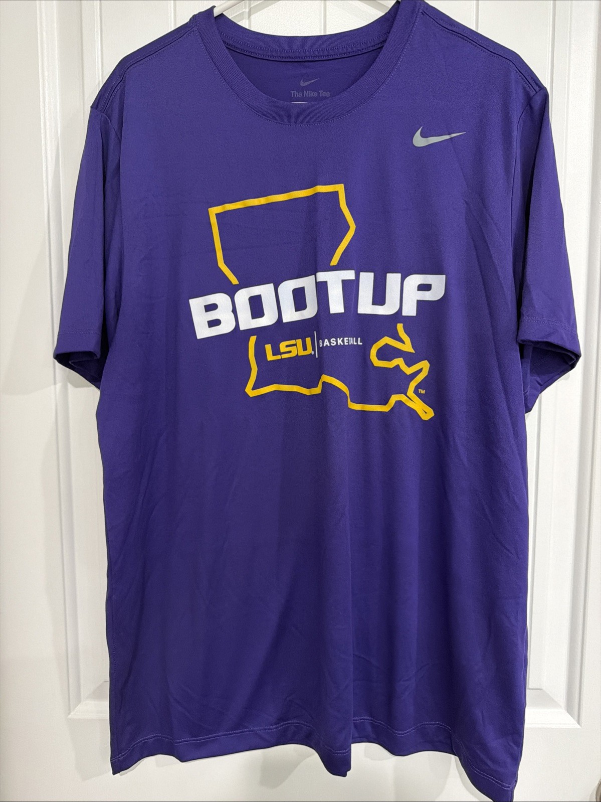 Nike Dri-fit Men’s LSU Tigers Tee Basketball XL