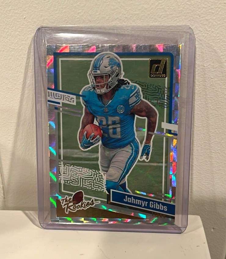 2023 Panini Donruss The Rookies Jahmyr Gibbs RC #6 Detroit Lions Football 2023 Panini Donruss The Rookies Jahmyr Gibbs RC #6 Detroit Lions Football