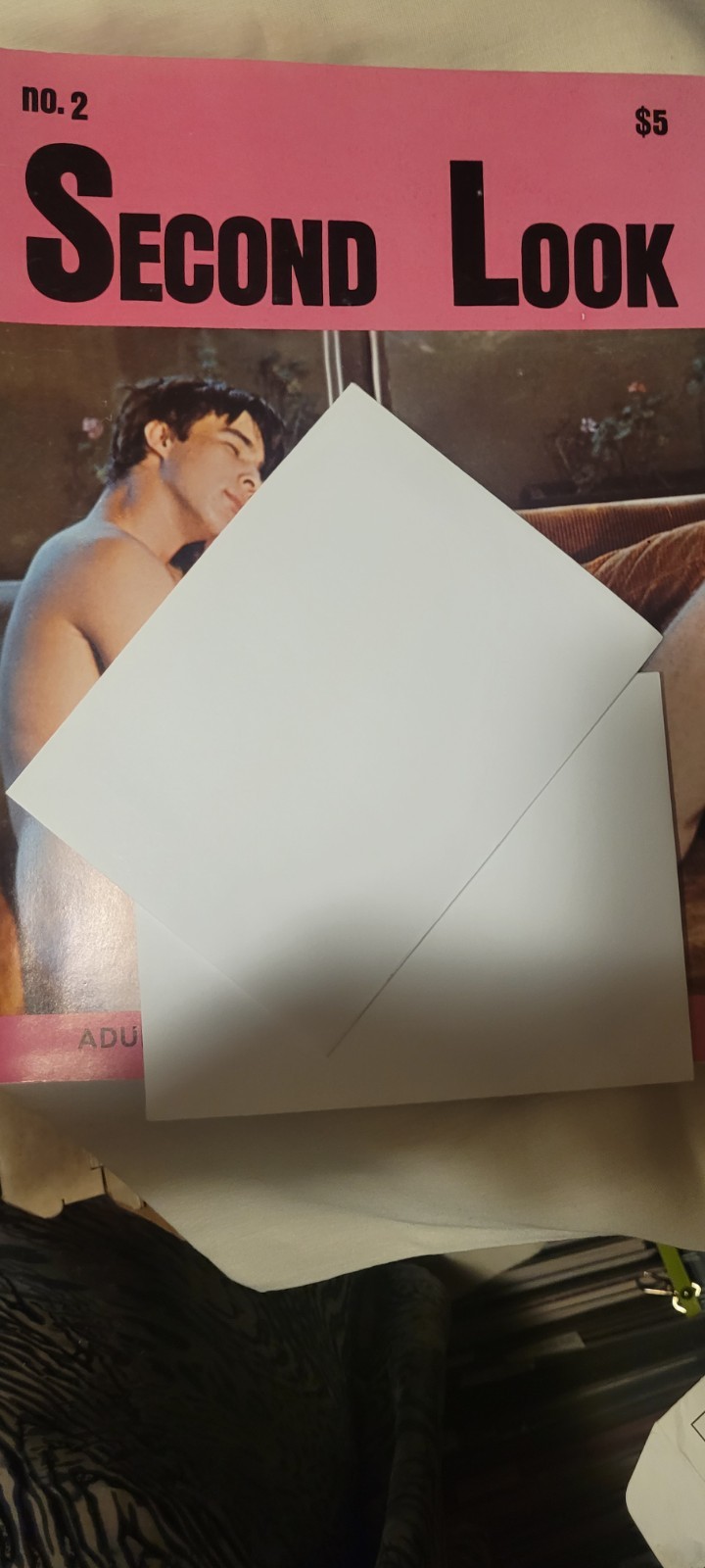 *Rare* Vtg 1970\'s Second Look gay male int LGBTQ historical nudes \