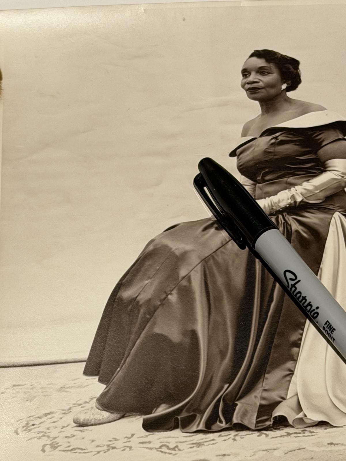 african american photo lady In gown Beautiful 8x10 african american photo lady In gown Beautiful 8x10