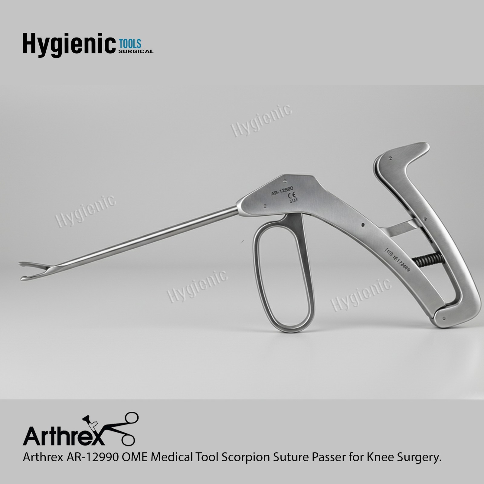 Arthrex AR-12990 OEM Medi Tool Scorpion Suture Passer for Knee Surgery &3 needle Arthrex AR-12990 OEM Medi Tool Scorpion Suture Passer for Knee Surgery &3 needle
