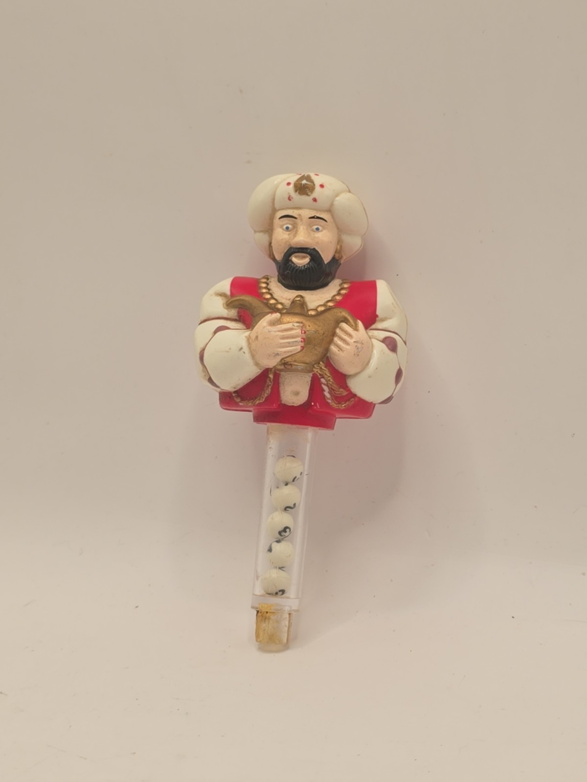 Rare Vintage Lotto Genie Lottery Number Shaker Pen Back