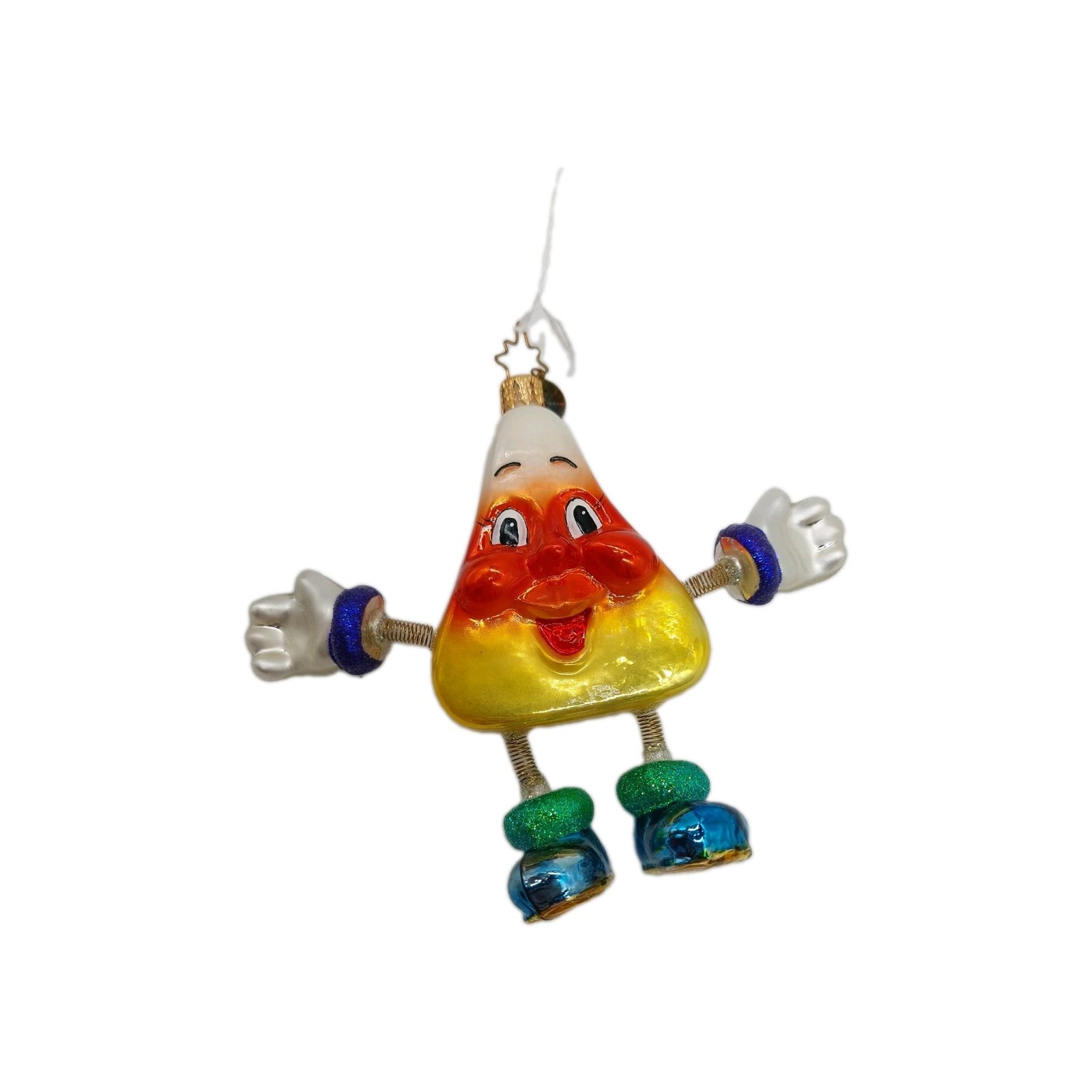 Christopher Radko - Tricky Treats #1012682 Candy Corn Halloween Man Christopher Radko - Tricky Treats #1012682 Candy Corn Halloween Man