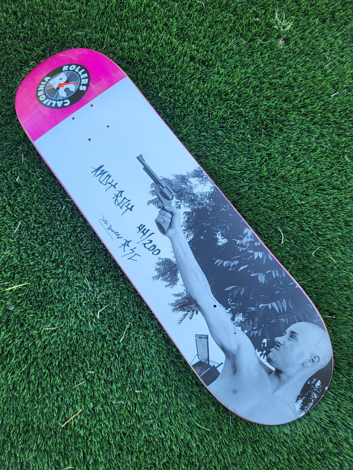 Andy Roy Skateboard Deck - Signed Limited Edition of 200 - Rollers California
