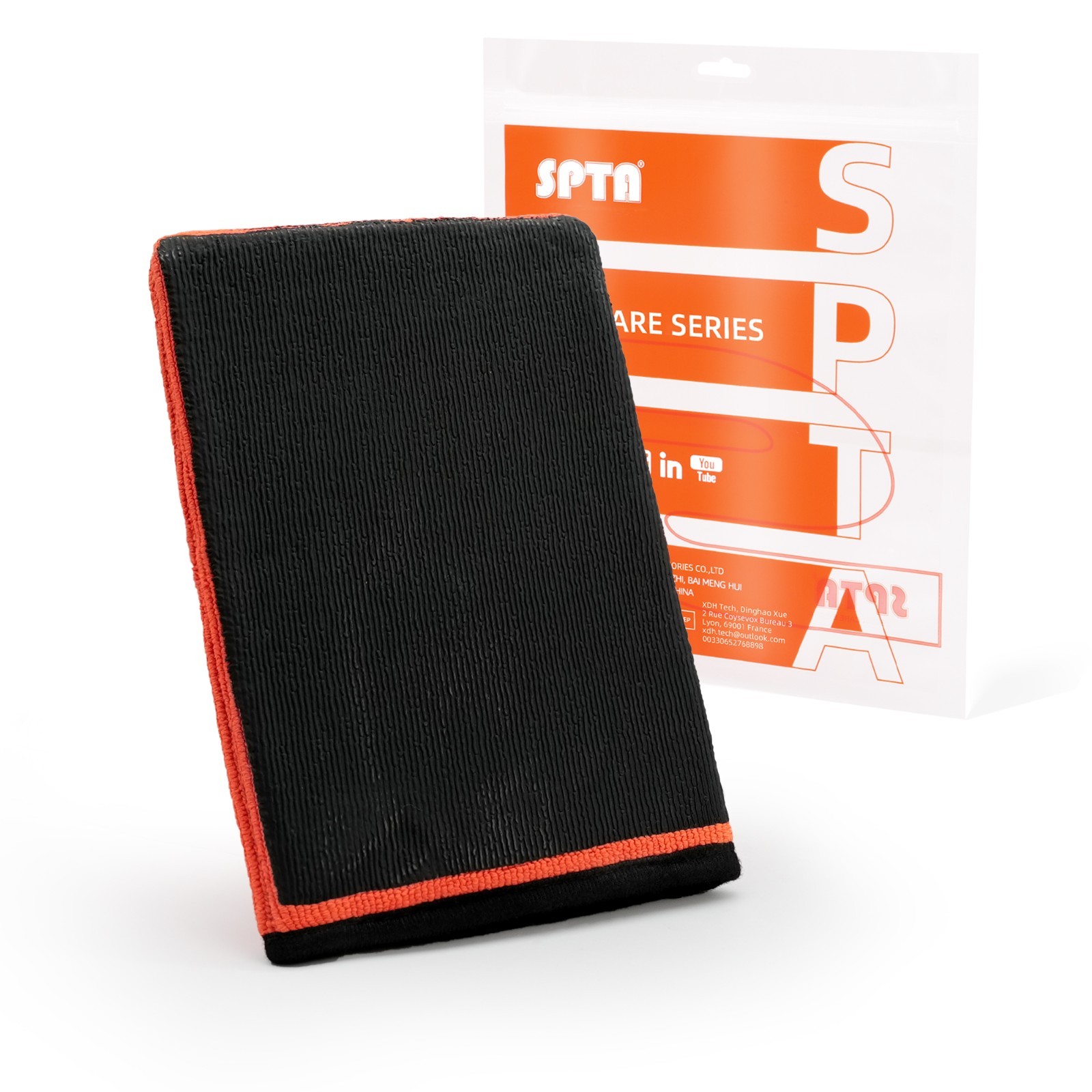 SPTA 1Pc Fine Grade Clay Bar Wash Mitt Glove Eraser for Car Boat Motor Detailing