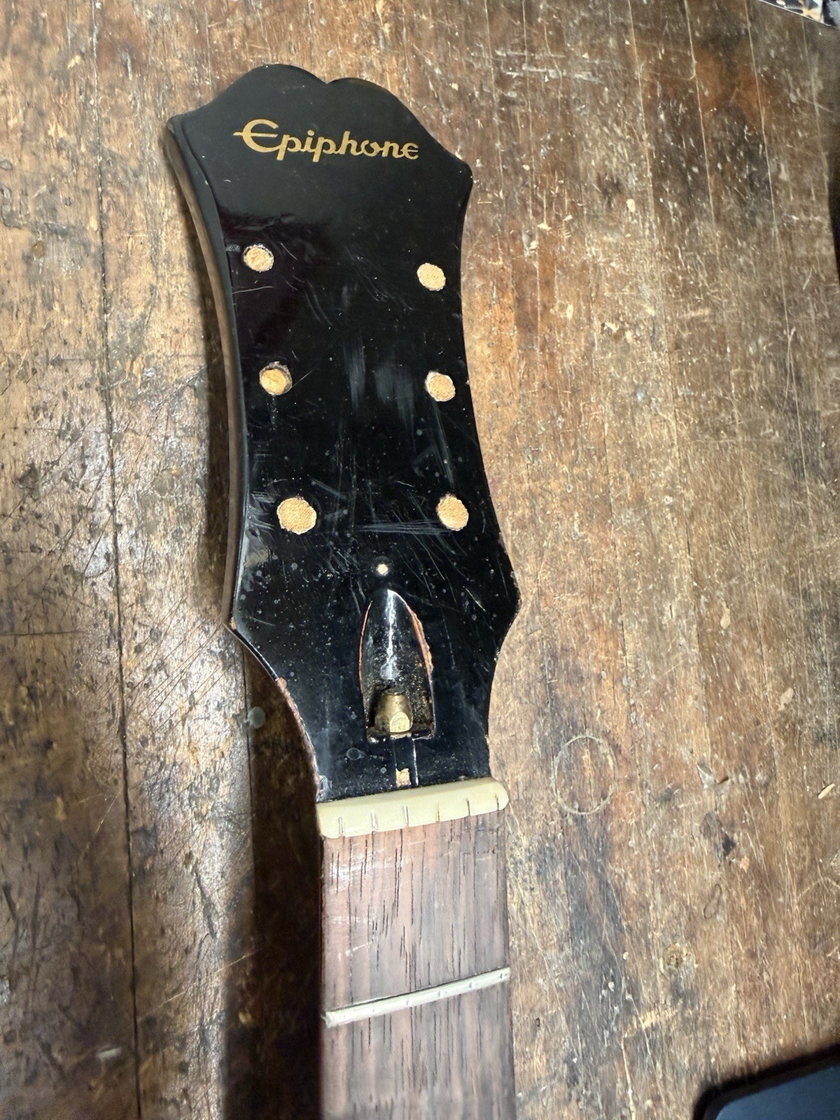 Vintage 1964 Epiphone 20 Fret Project Neck Vintage 1964 Epiphone 20 Fret Project Neck