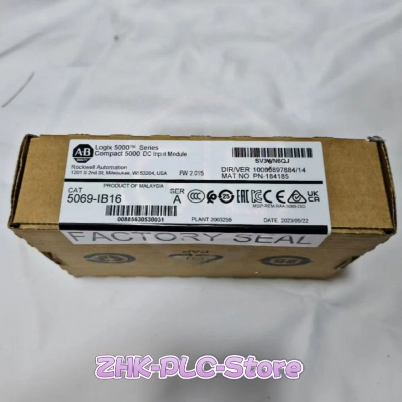 New Sealed Allen Bradley 5069-IB16 Logix Compact 5000 DC Input Module