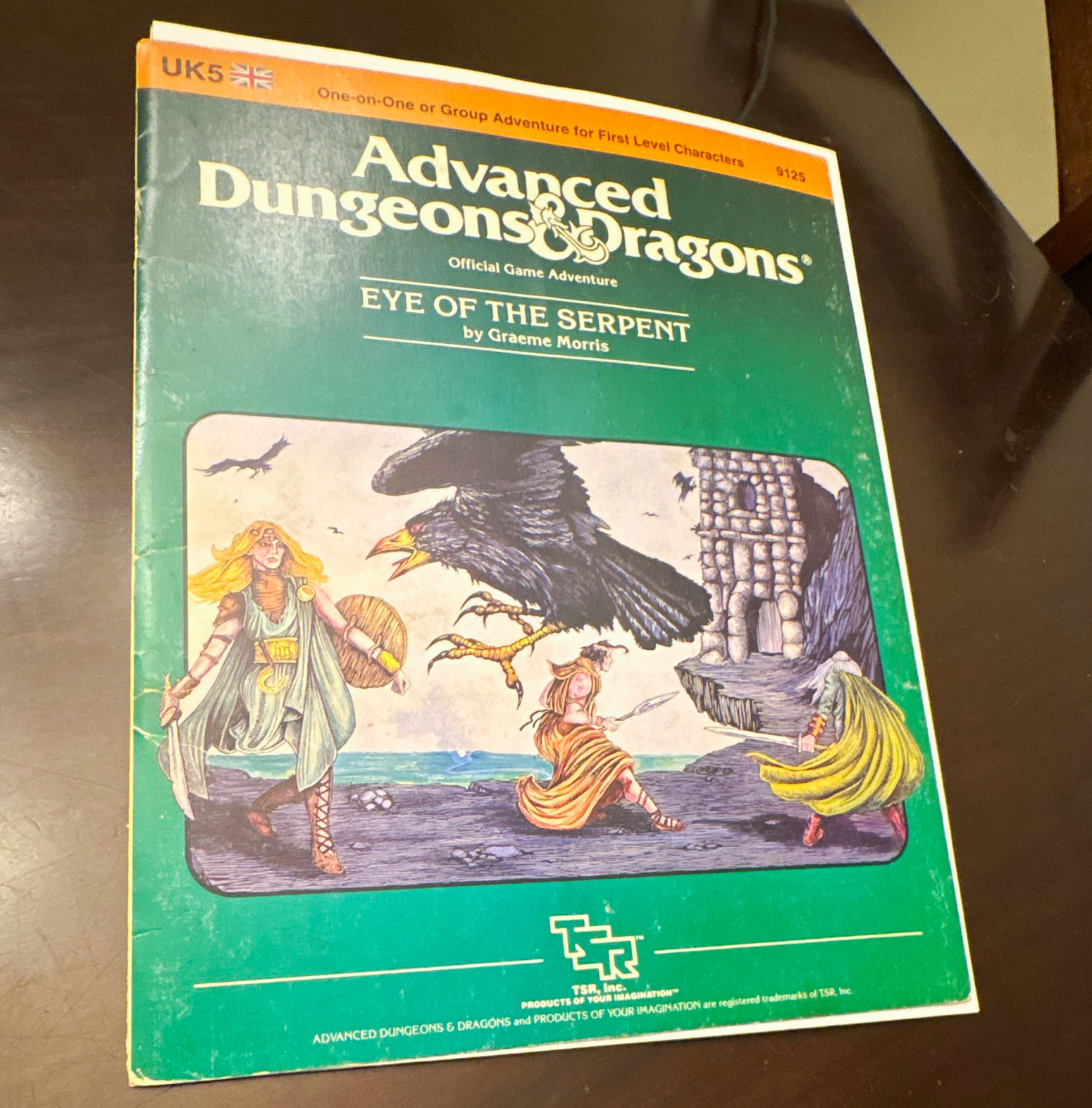 TSR Advanced Dungeons & Dragons UK5 Eye of the Serpent Module 9125 (1984) TSR Advanced Dungeons & Dragons UK5 Eye of the Serpent Module 9125 (1984)
