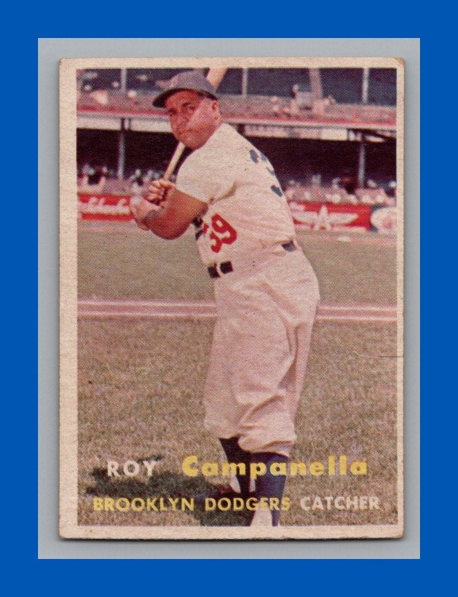 1957 Topps - Roy Campanella #210