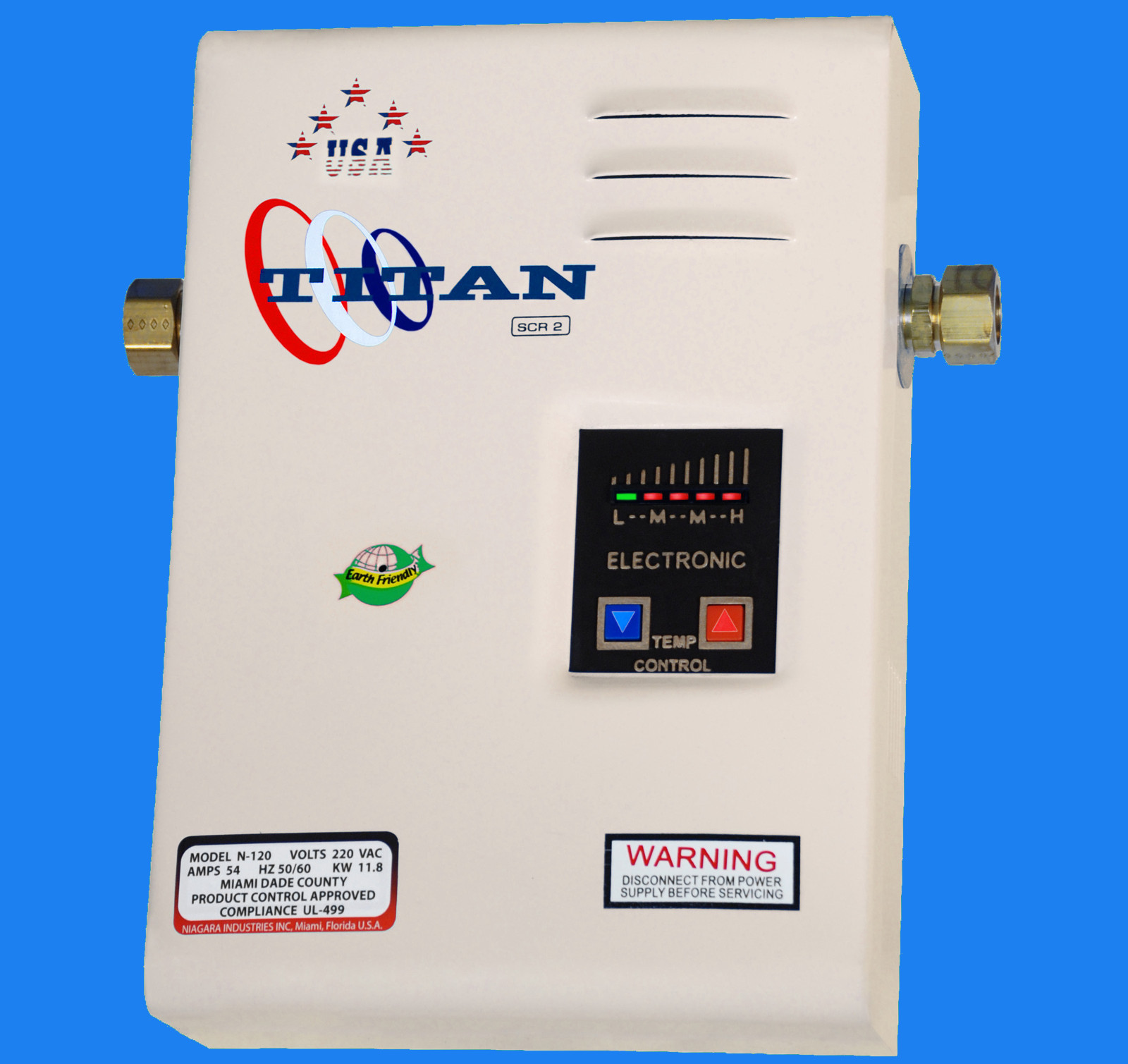 Titan Tankless Water Heater SCR2 Model N-120, N100, N85 Brand New, 