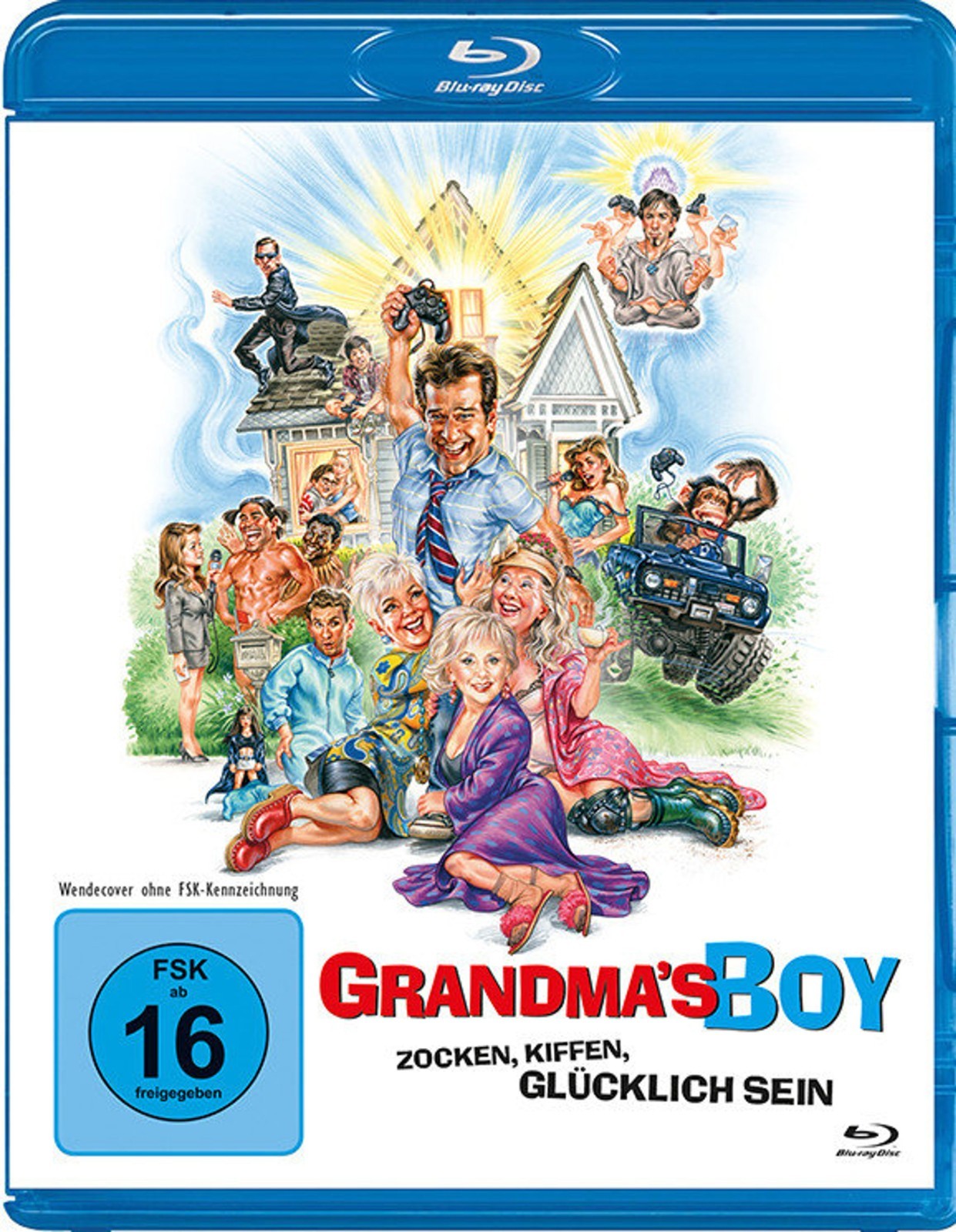 Grandma's Boy (2006) Blu-Ray NEW (German Package has English Audio)