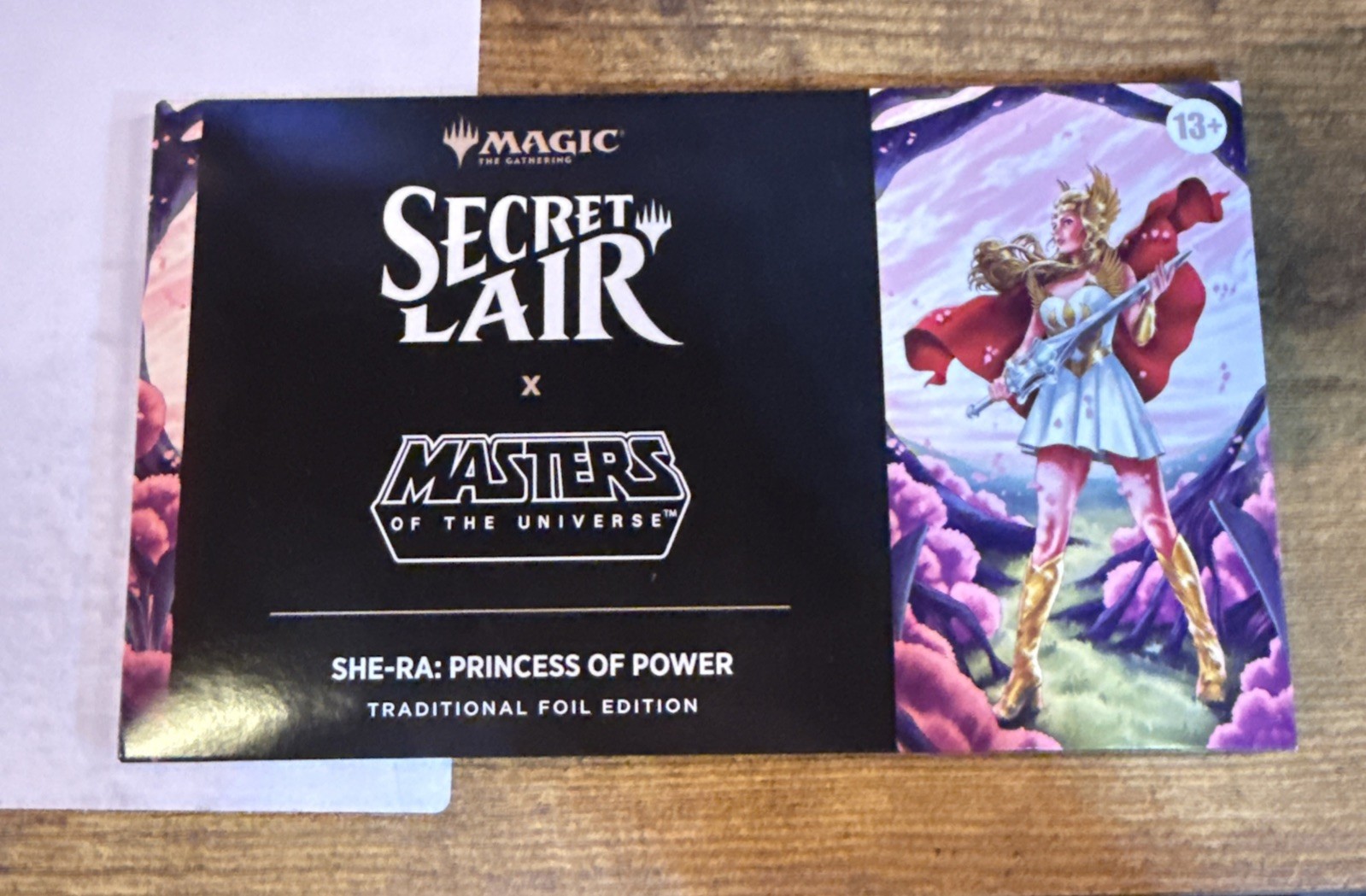 MTG Secret Lair Masters of the Universe She-Ra Princess of Power - Foil - Sealed