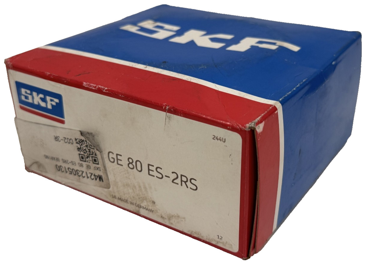 NEW SKF GE 80 ES-2RS SPHERICAL PLAIN BUSHING BEARING GE80ES2RS NEW SKF GE 80 ES-2RS SPHERICAL PLAIN BUSHING BEARING GE80ES2RS