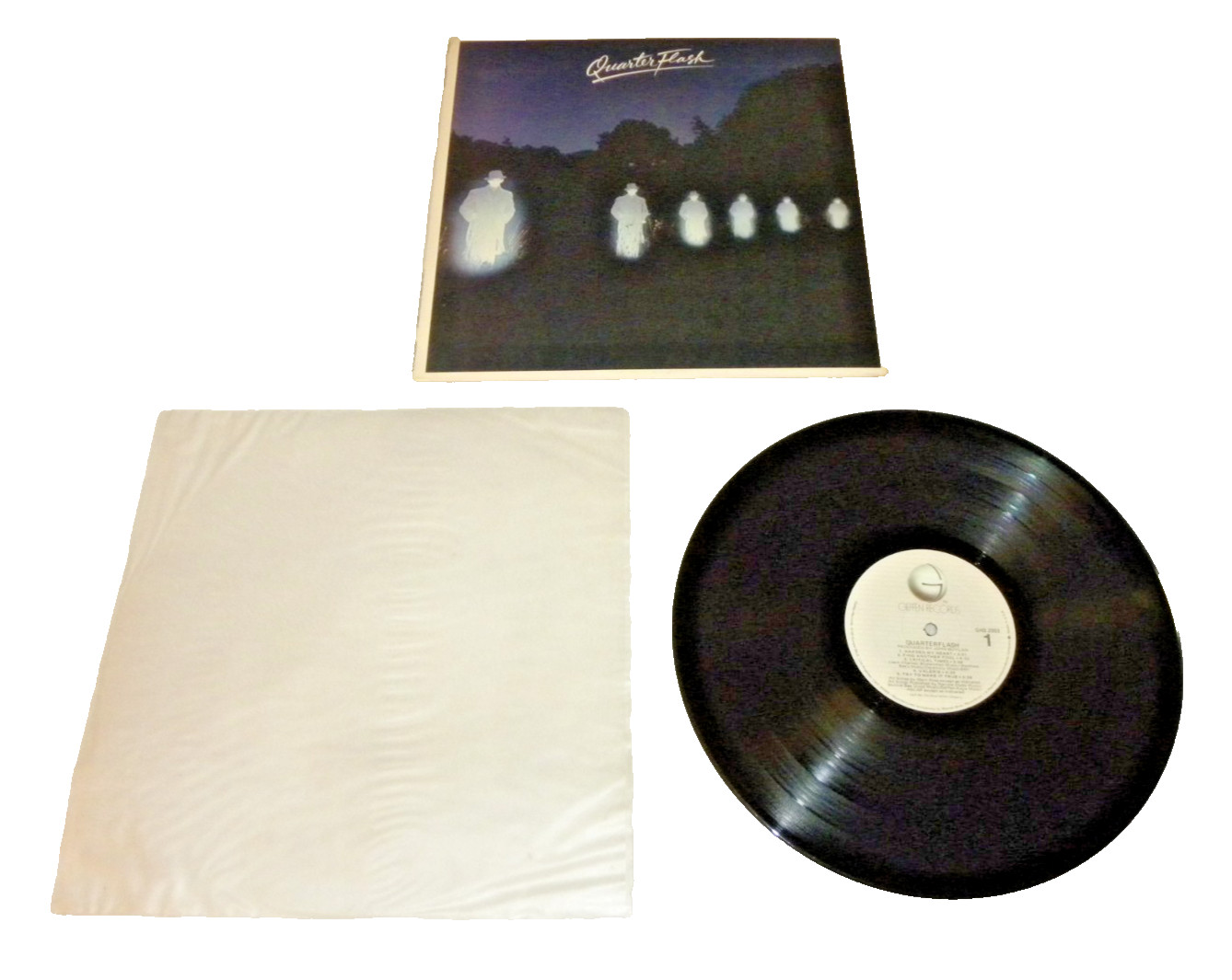 Quarterflash-Self‑Titled (1981)-Geffen GHS 2003-Wally Cut-Specialty Press-VG/VG