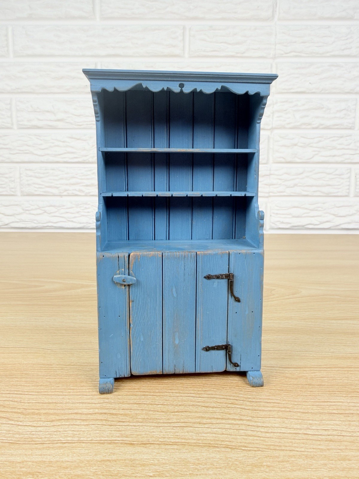 Jim Ison 1984 IGMA Artisan Dollhouse Miniature Step Back Cupboard #14/25