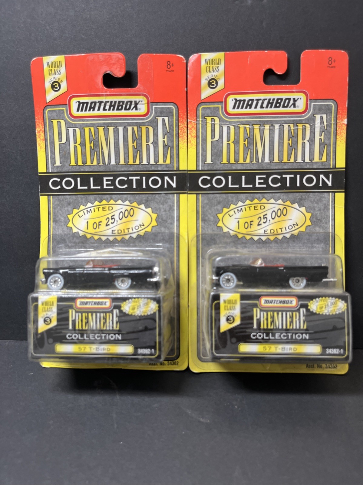 Two Matchbox Premiere Collection Select Class Series 1 Cars.A0017