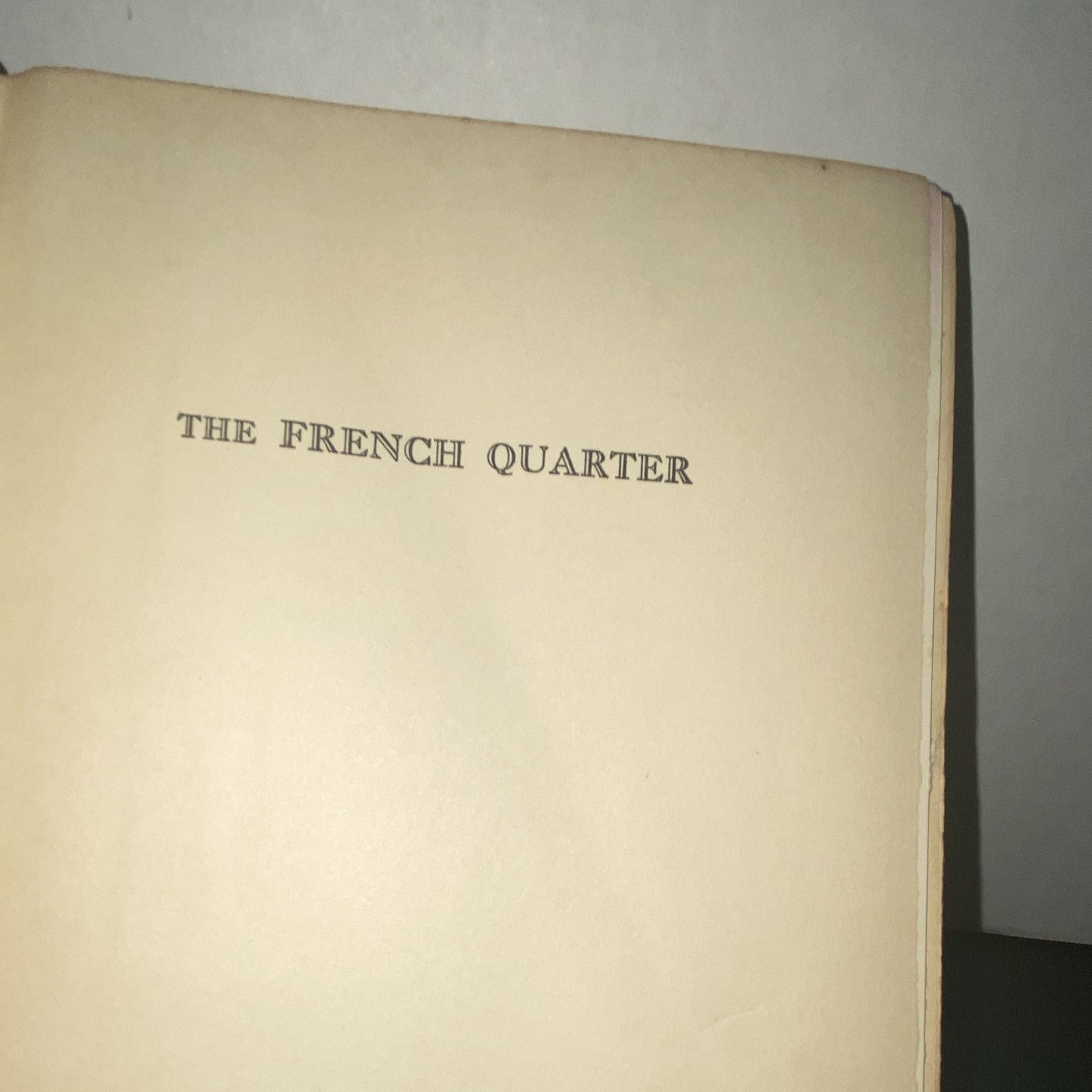 Herbert Asbury The French Quarter New Orleans Underworld HC Illustrated 1938 Herbert Asbury The French Quarter New Orleans Underworld HC Illustrated 1938