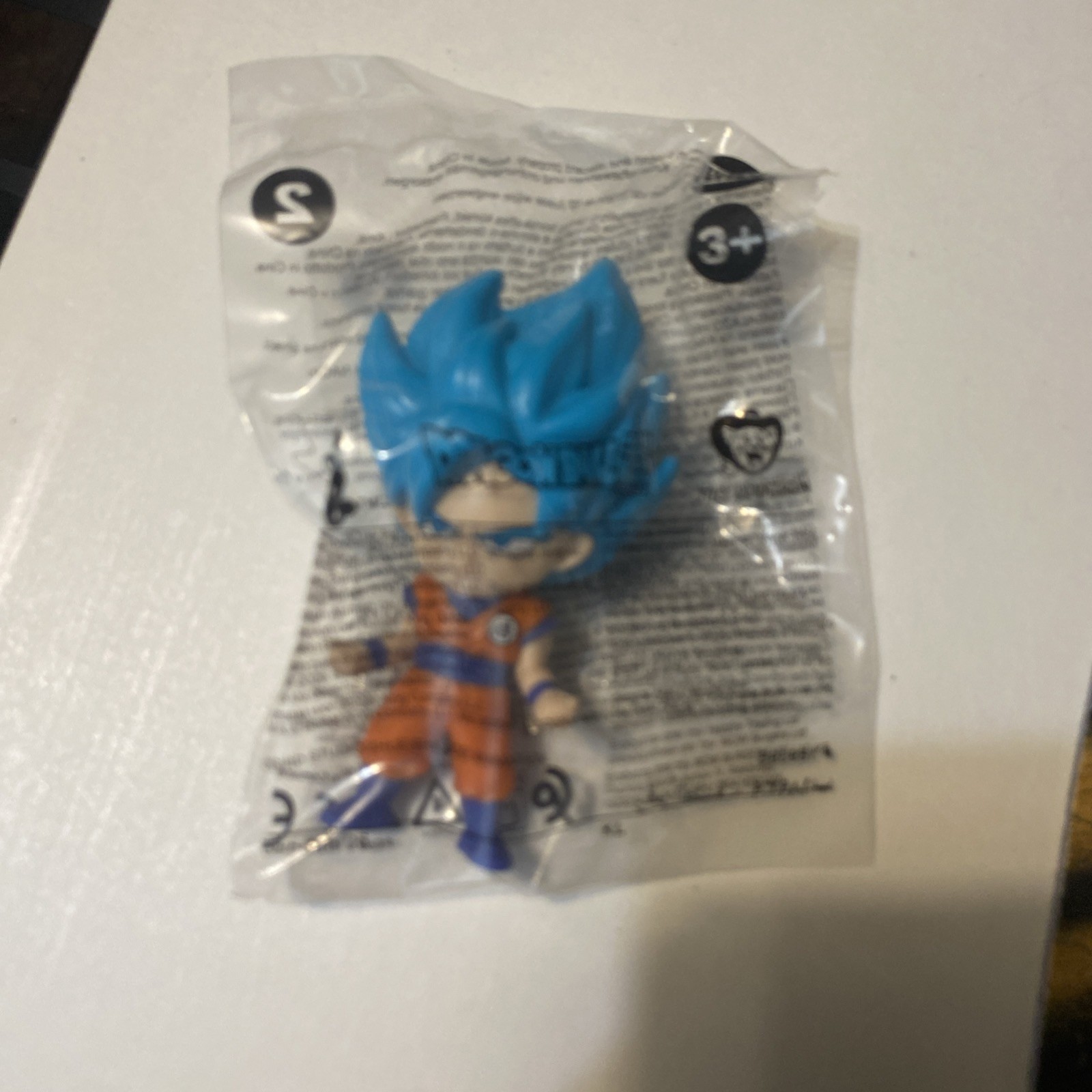 Burger King Dragon Ball Z Super Saiyan Blue Goku Toy Figure # 2 SEALED 2026
