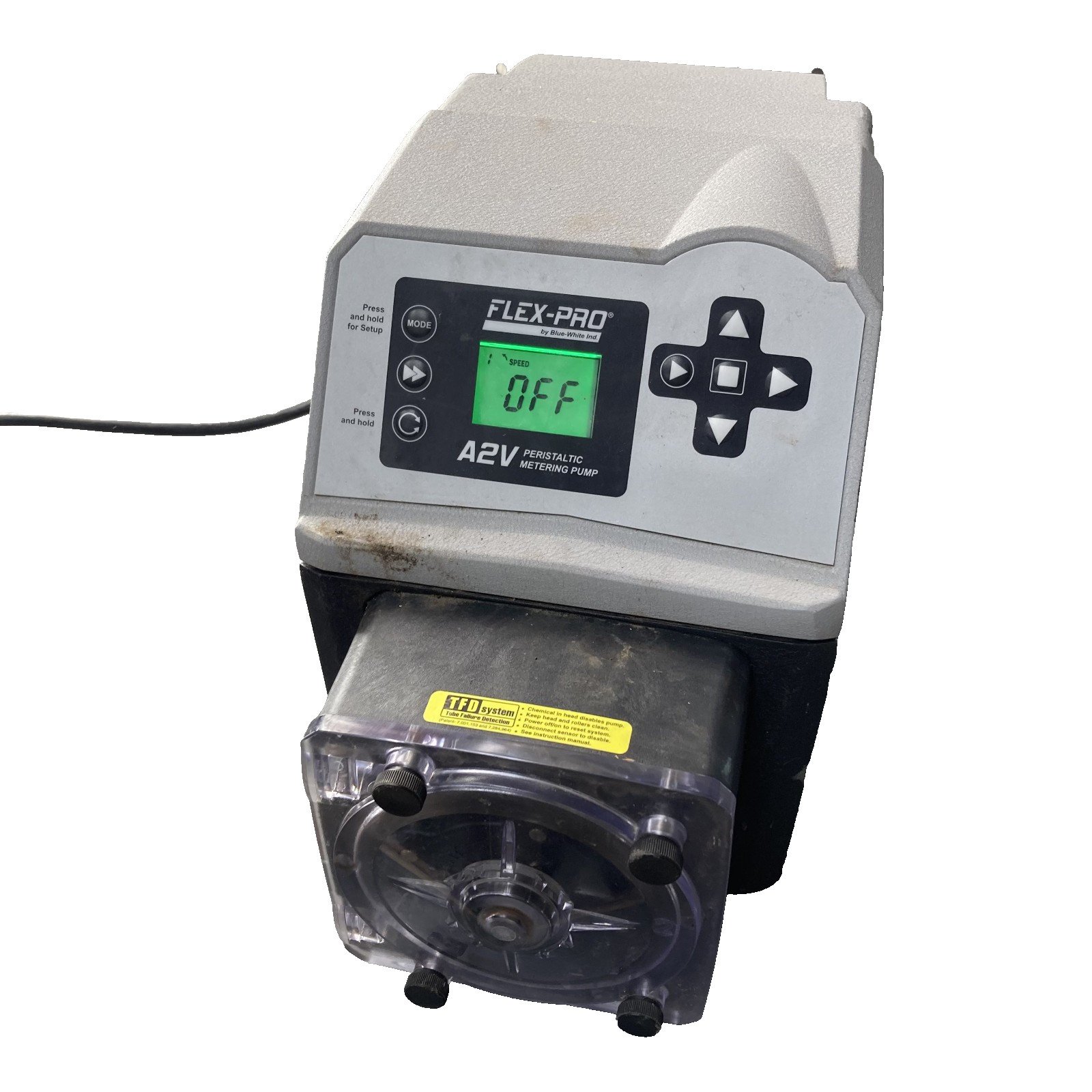 Flex-Pro Peristaltic Metering Pump A2V24-SNEE 110 PSI 7.6 BAR 4.44 GPH