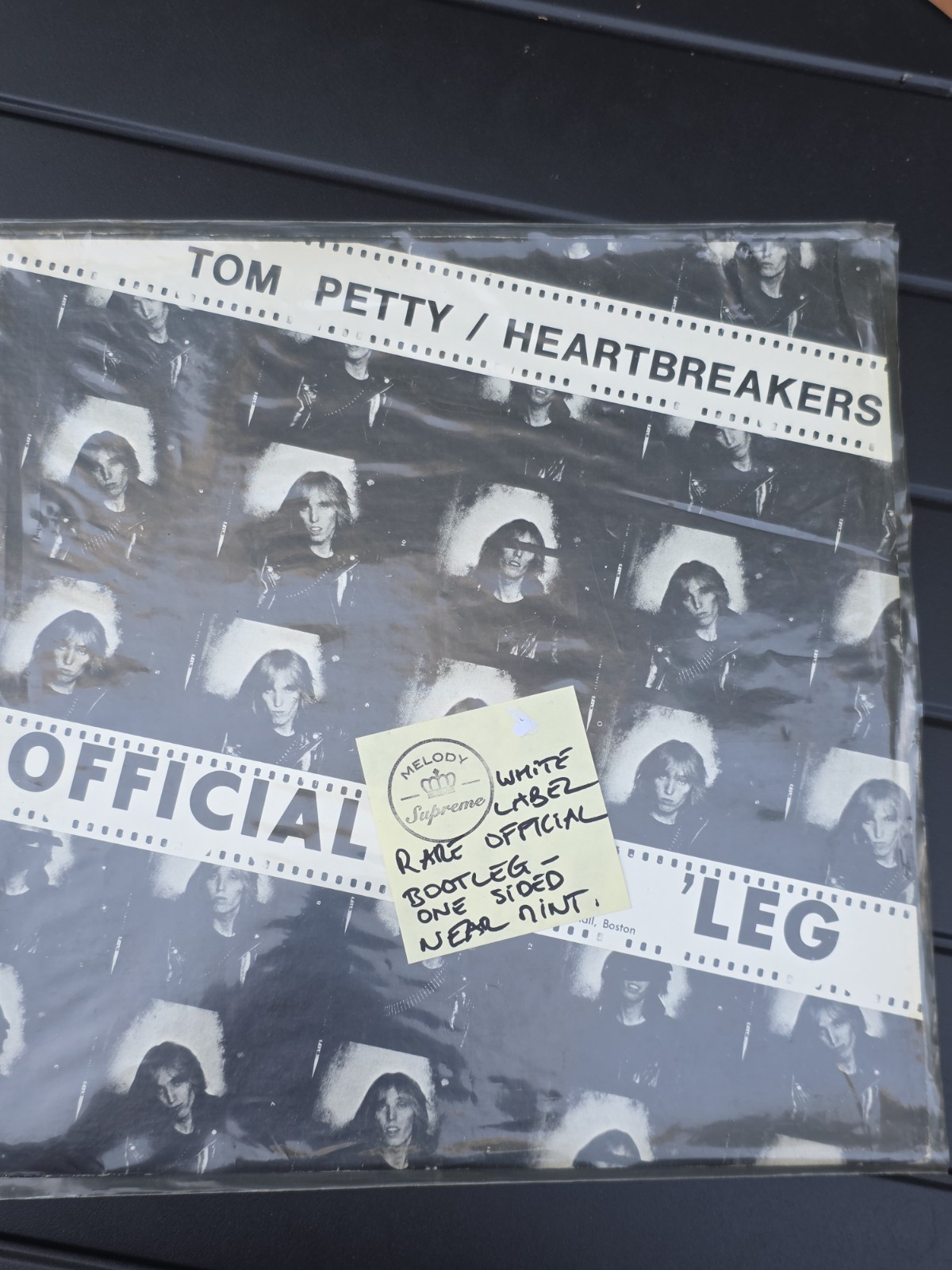Tom Petty Official Live ‘LEG LP Bootleg Vintage Record Tom Petty Official Live ‘LEG LP Bootleg Vintage Record