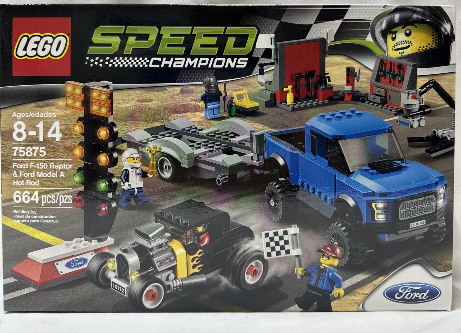 BNIB Sealed LEGO SPEED CHAMPIONS: Ford F-150 Raptor & Ford Model A (75875) BNIB Sealed LEGO SPEED CHAMPIONS: Ford F-150 Raptor & Ford Model A (75875)