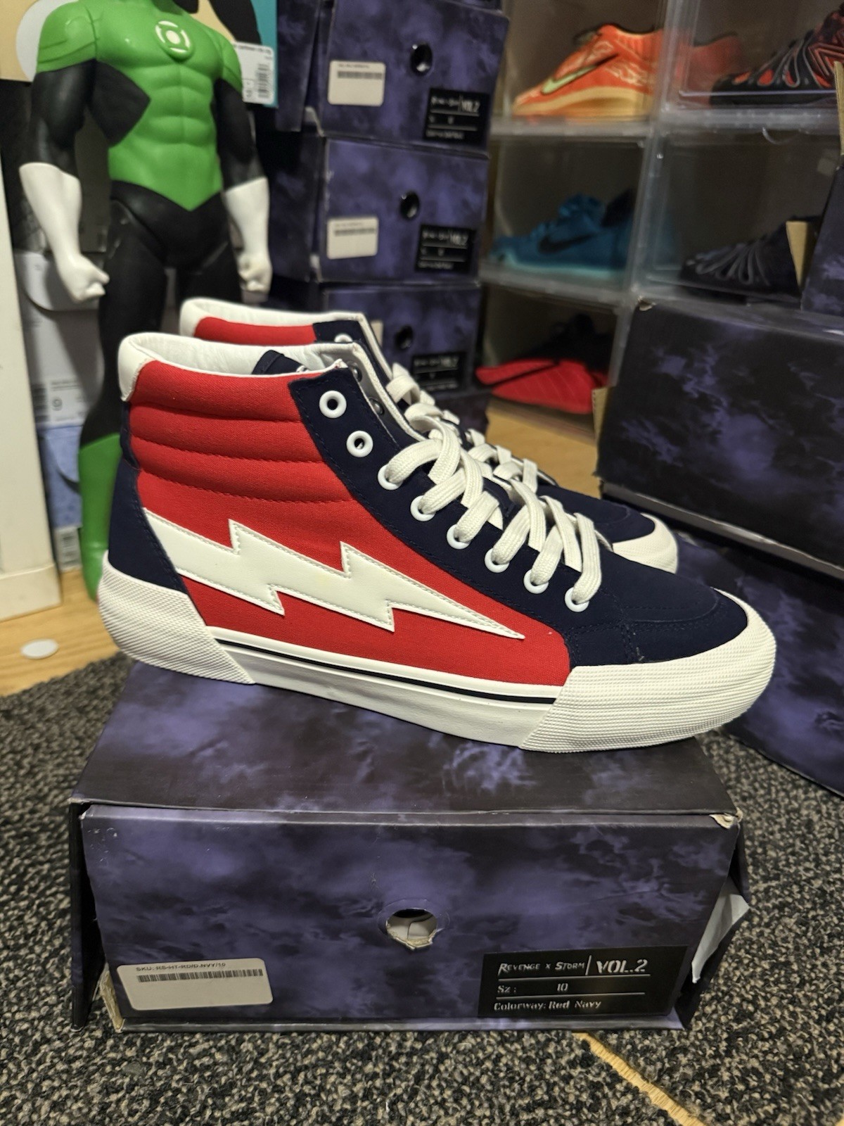 Revenge x Storm Vol. 2 High Red/ Navy Size 10 Revenge x Storm Vol. 2 High Red/ Navy Size 10