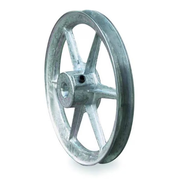 Congress 3/4 in Fixed Bore 1 Groove Standard V-Belt Pulley 12 in OD CA1200X075KW