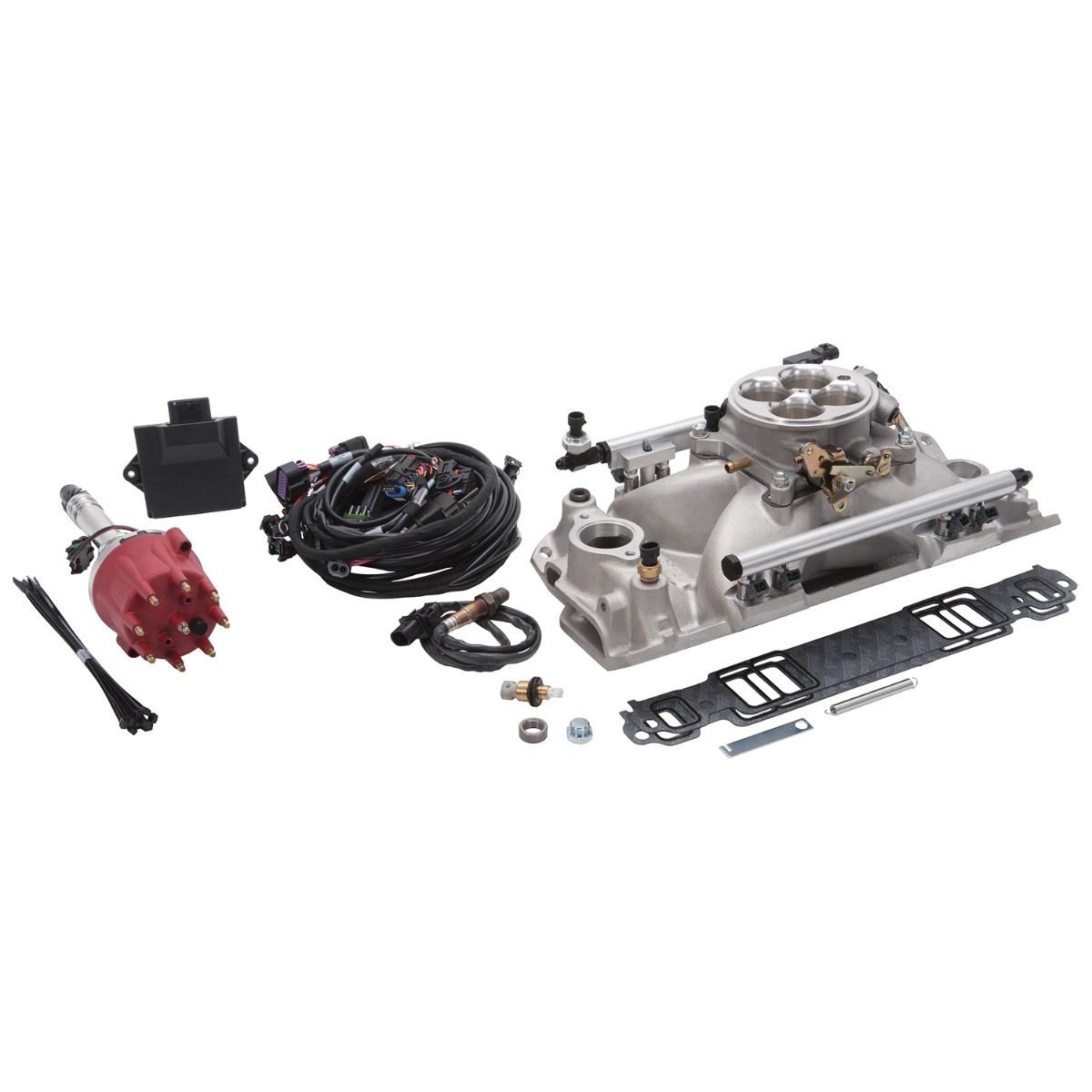 EDELBROCK Pro-Flo 4 Fuel Injection Kit For Small Block Fits Chevy 550 HP EDELBROCK Pro-Flo 4 Fuel Injection Kit For Small Block Fits Chevy 550 HP