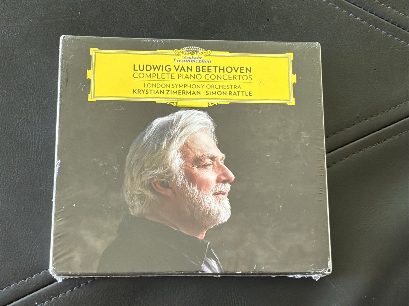 Ludwig Van Beethoven Complete Piano Concertos By Zimerman/Rattle 3 CD Set NEW