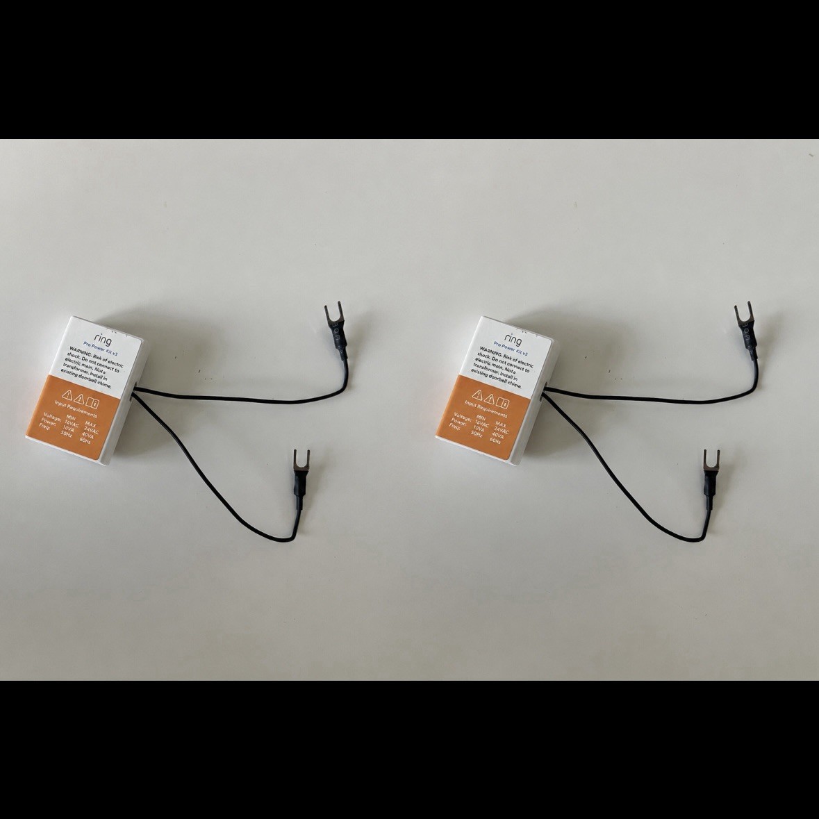 Ring Pro Power Kit V3 (2 units)- New & Unused – $11.95 per 2 units