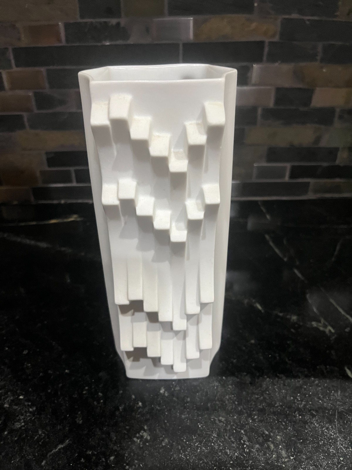 Rosenthal Matt Wiite Modern Studio Vase 8 inch Rosenthal Matt Wiite Modern Studio Vase 8 inch
